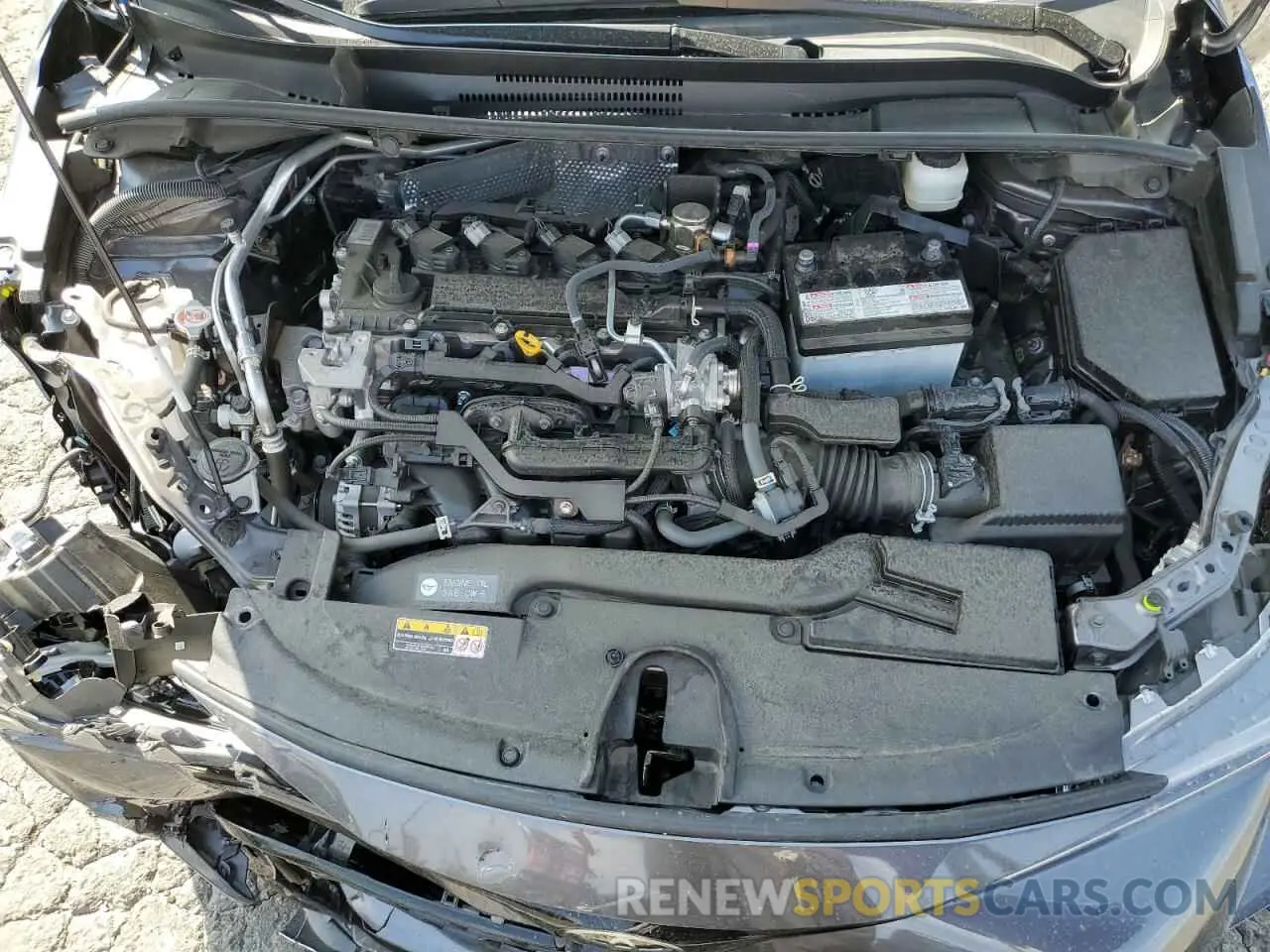 11 fotografías del automóvil dañado JTND4MBE5P3207767 TOYOTA COROLLA 2023