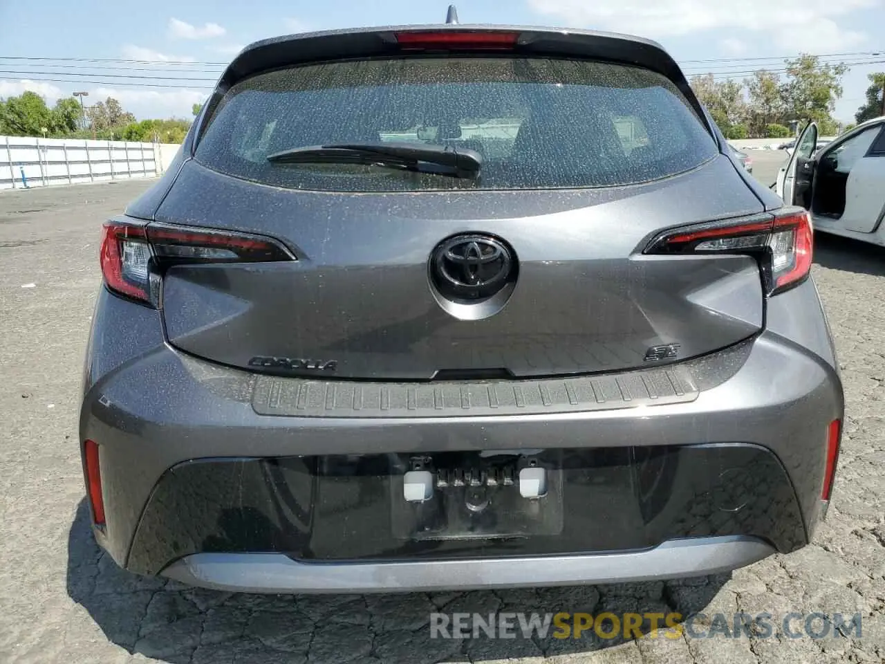 6 fotografías del automóvil dañado JTND4MBE5P3207767 TOYOTA COROLLA 2023