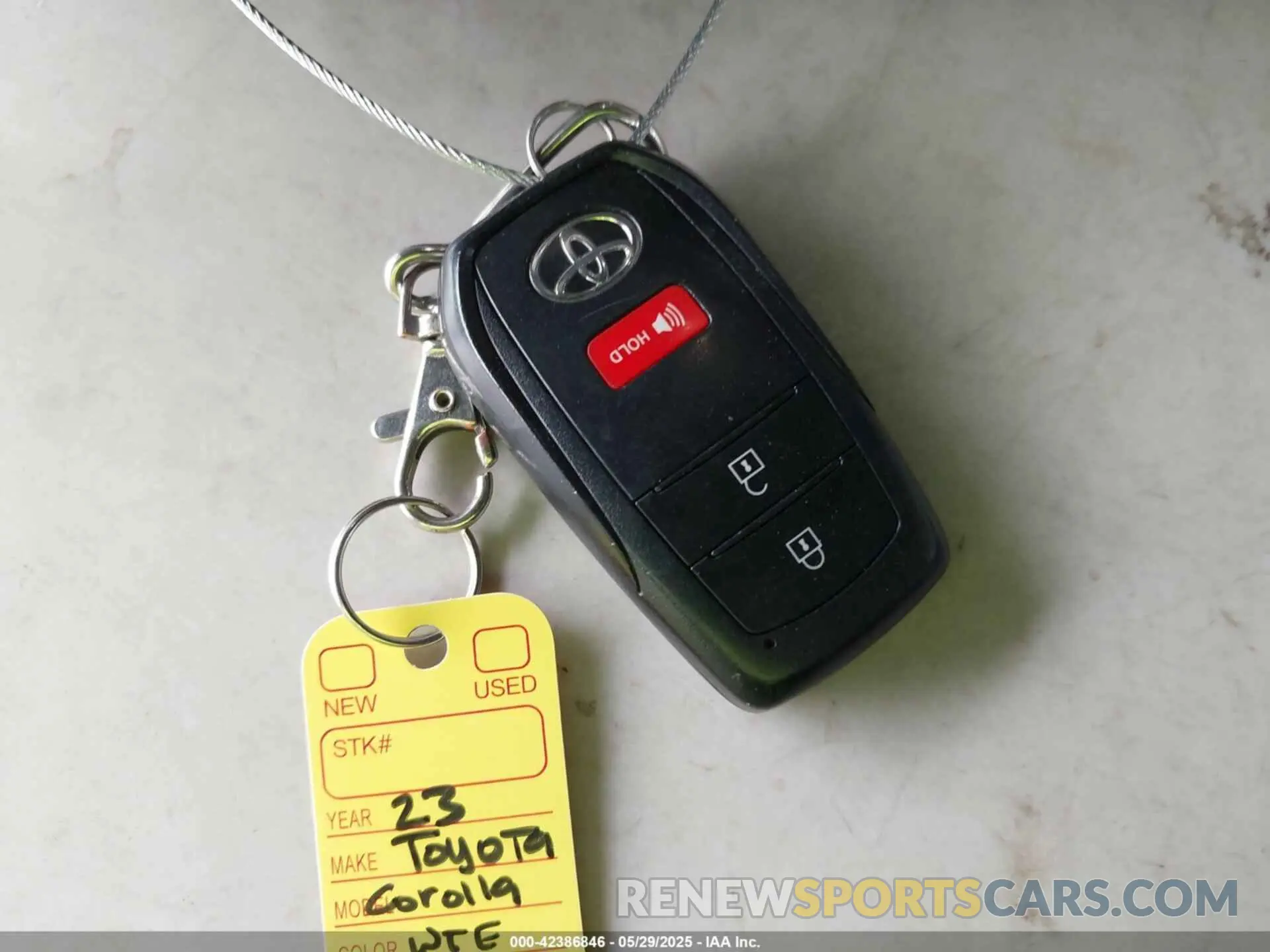 11 fotografías del automóvil dañado JTND4MBE6P3192552 TOYOTA COROLLA 2023