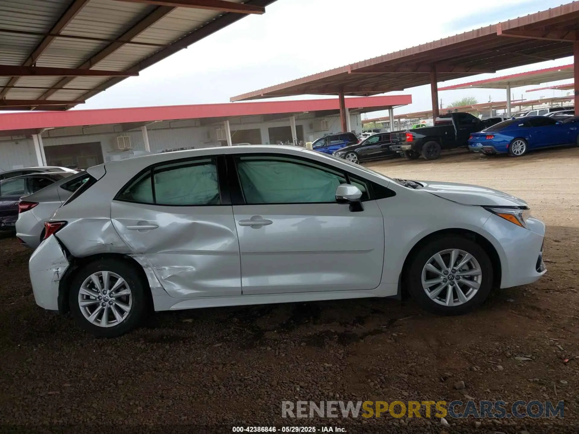 13 fotografías del automóvil dañado JTND4MBE6P3192552 TOYOTA COROLLA 2023