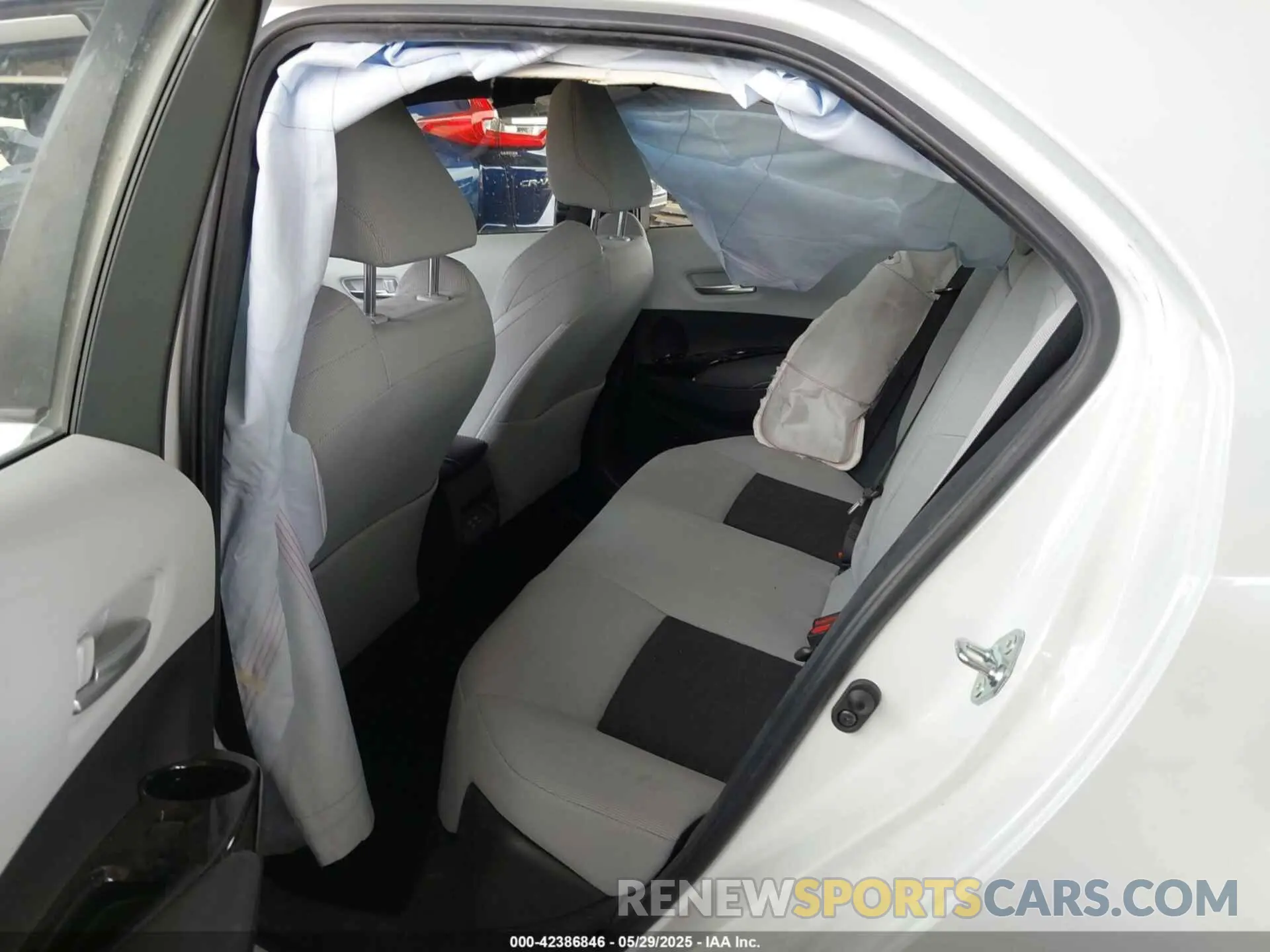 8 fotografías del automóvil dañado JTND4MBE6P3192552 TOYOTA COROLLA 2023