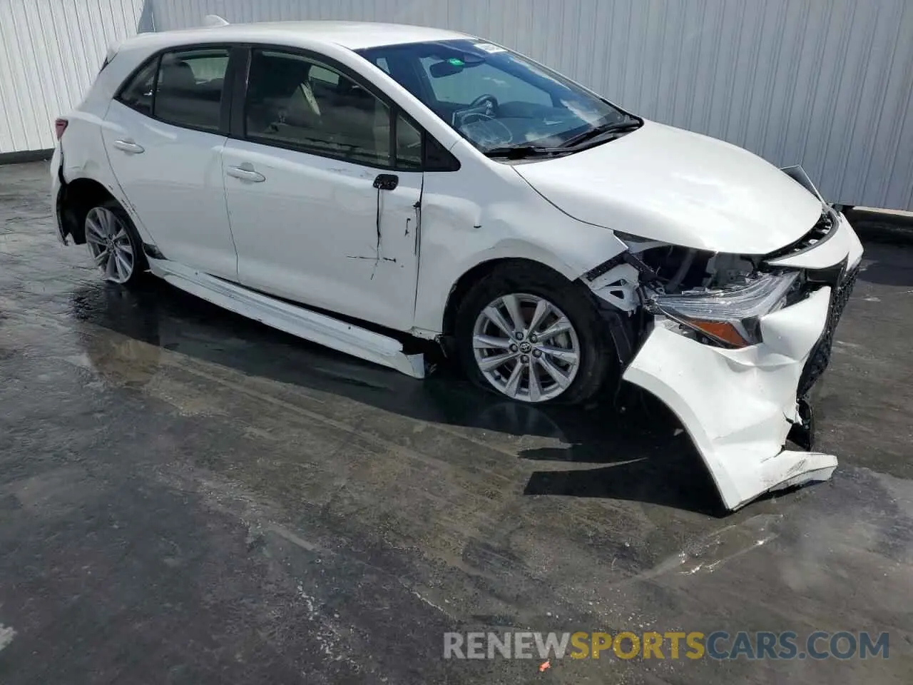 4 fotografías del automóvil dañado JTND4MBE6P3197542 TOYOTA COROLLA 2023