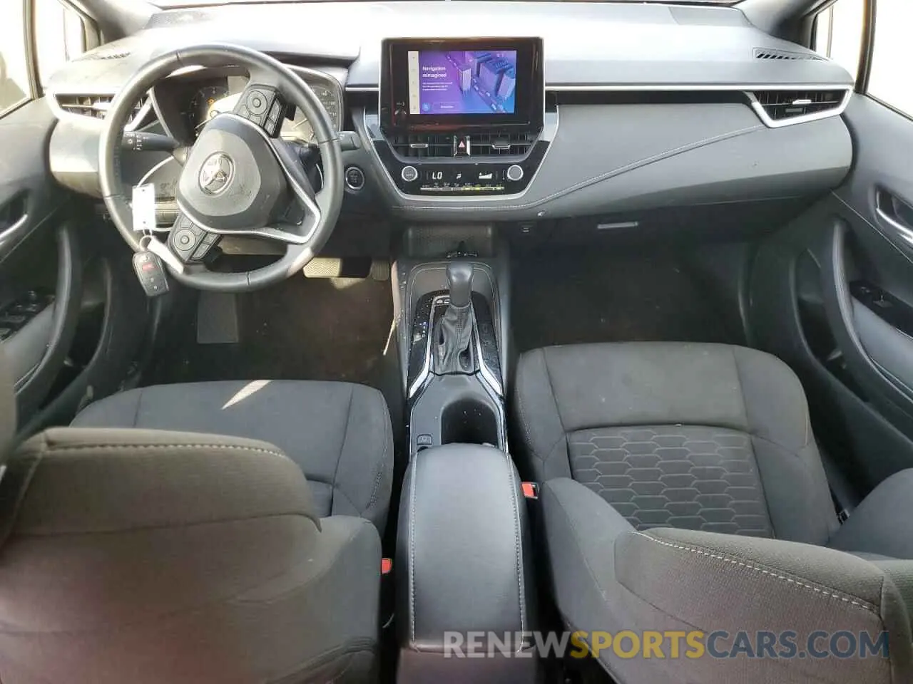 8 fotografías del automóvil dañado JTND4MBE6P3197542 TOYOTA COROLLA 2023