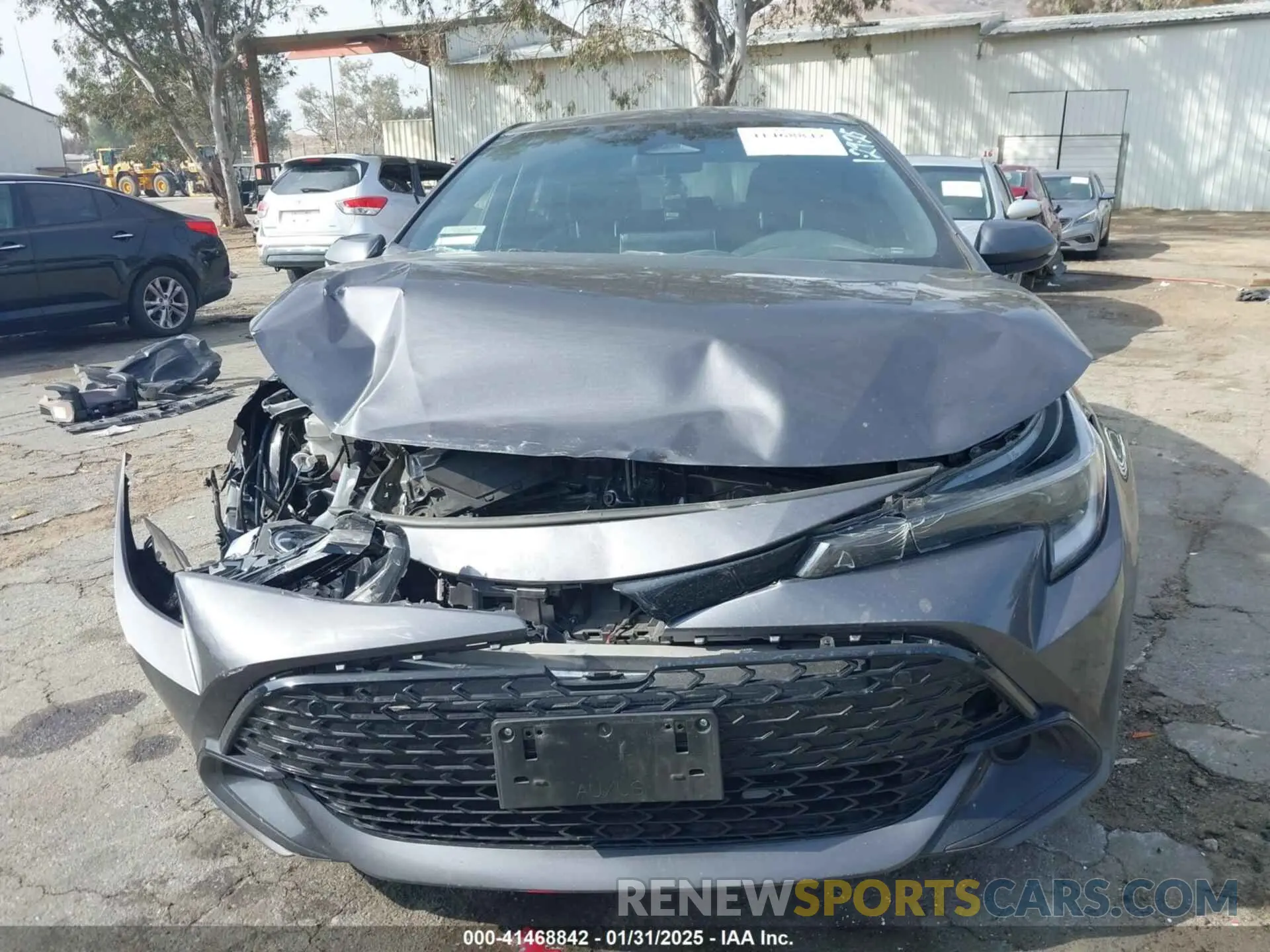 12 fotografías del automóvil dañado JTND4MBE6P3201251 TOYOTA COROLLA 2023