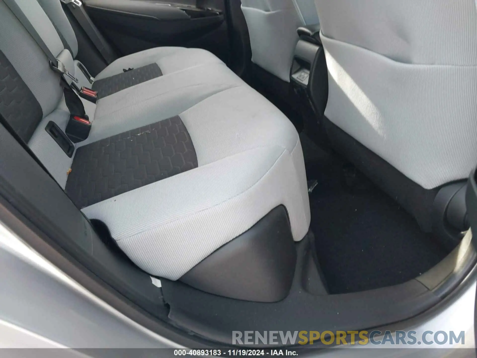 8 fotografías del automóvil dañado JTND4MBE7P3195279 TOYOTA COROLLA 2023