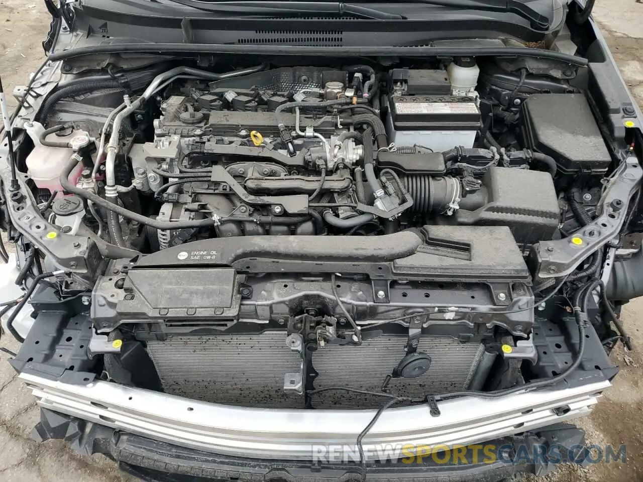 11 fotografías del automóvil dañado JTND4MBE8P3213031 TOYOTA COROLLA 2023