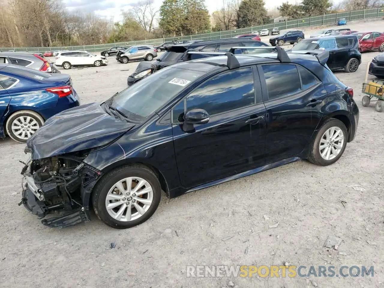 1 fotografías del automóvil dañado JTND4MBE9P3198622 TOYOTA COROLLA 2023