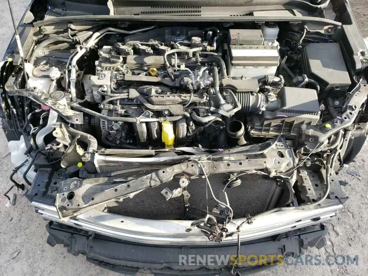 11 fotografías del automóvil dañado JTND4MBE9P3198622 TOYOTA COROLLA 2023
