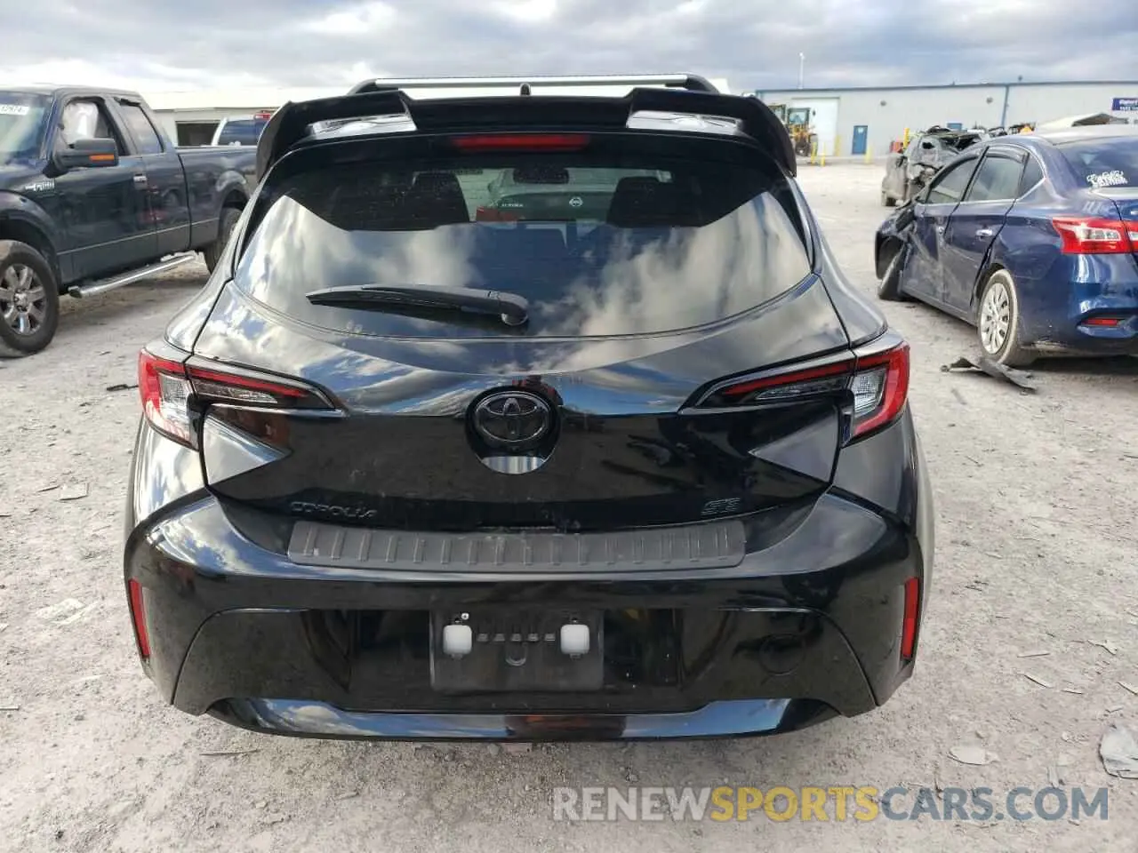 6 fotografías del automóvil dañado JTND4MBE9P3198622 TOYOTA COROLLA 2023
