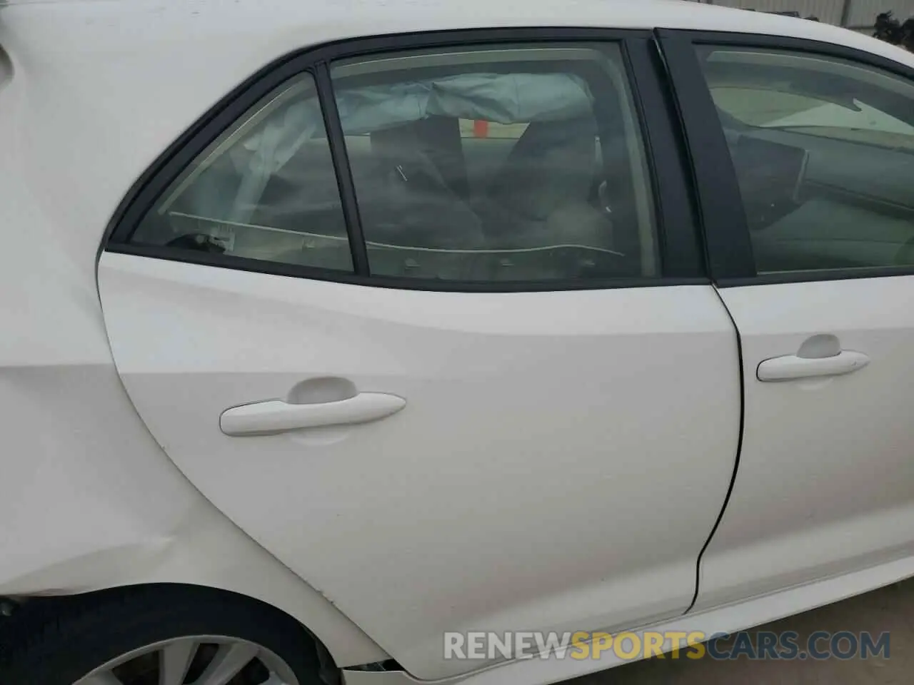 10 fotografías del automóvil dañado JTND4MBE9P3207772 TOYOTA COROLLA 2023