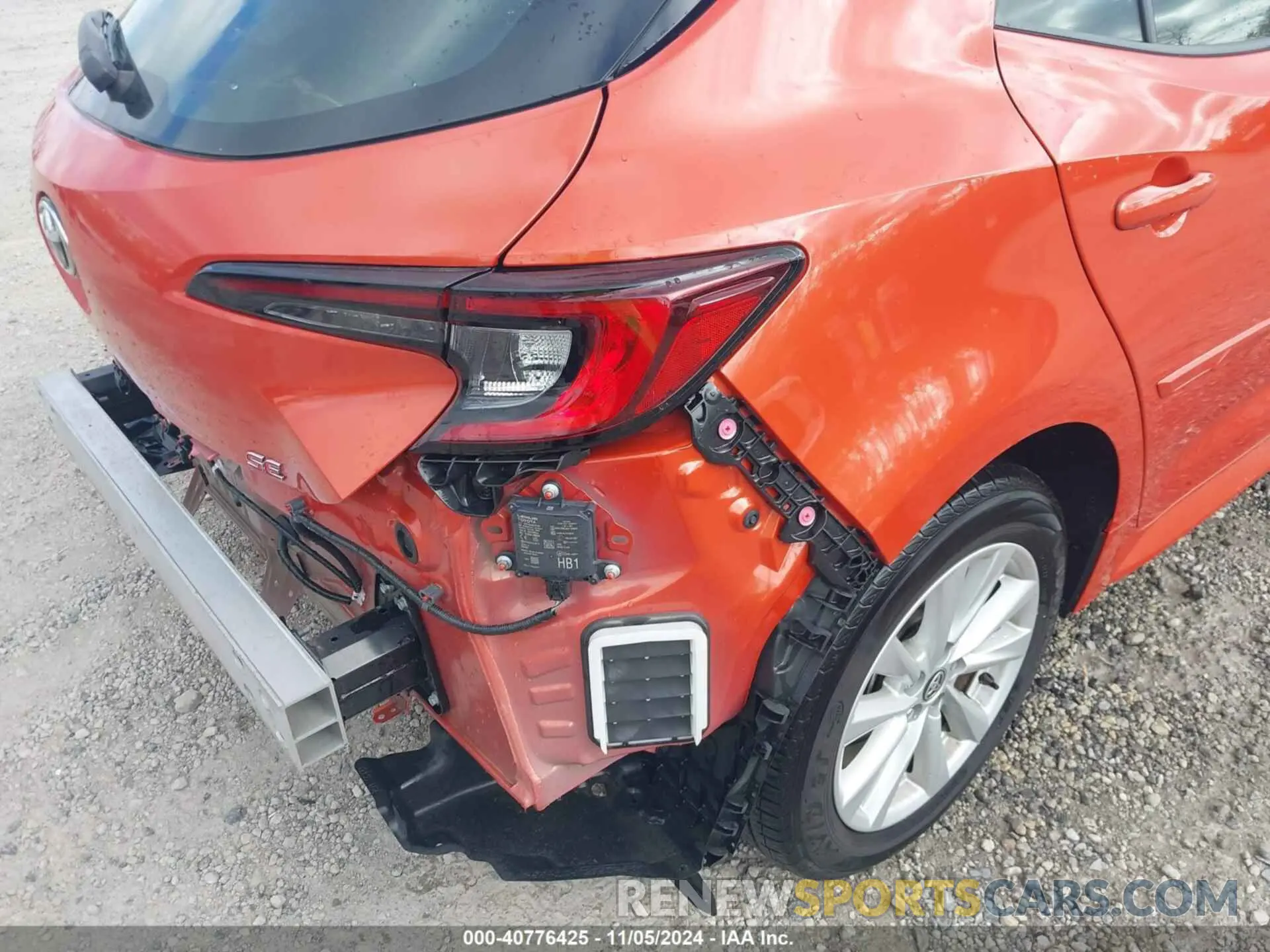 19 fotografías del automóvil dañado JTND4MBEXP3195793 TOYOTA COROLLA 2023