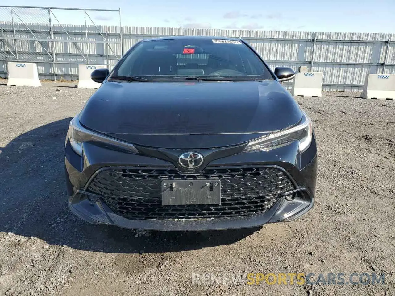 5 fotografías del automóvil dañado JTNK4MBE1P3210088 TOYOTA COROLLA 2023