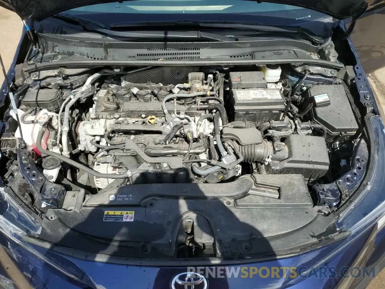 11 fotografías del automóvil dañado 5YFB4MBE3RP199304 TOYOTA COROLLA 2024