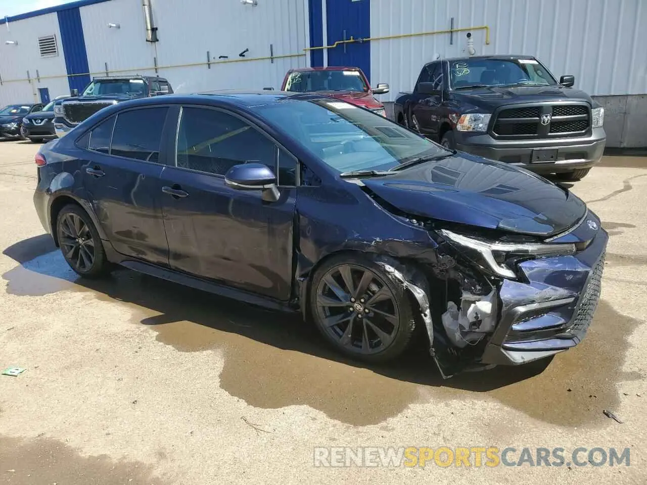 4 fotografías del automóvil dañado 5YFB4MBE3RP199304 TOYOTA COROLLA 2024