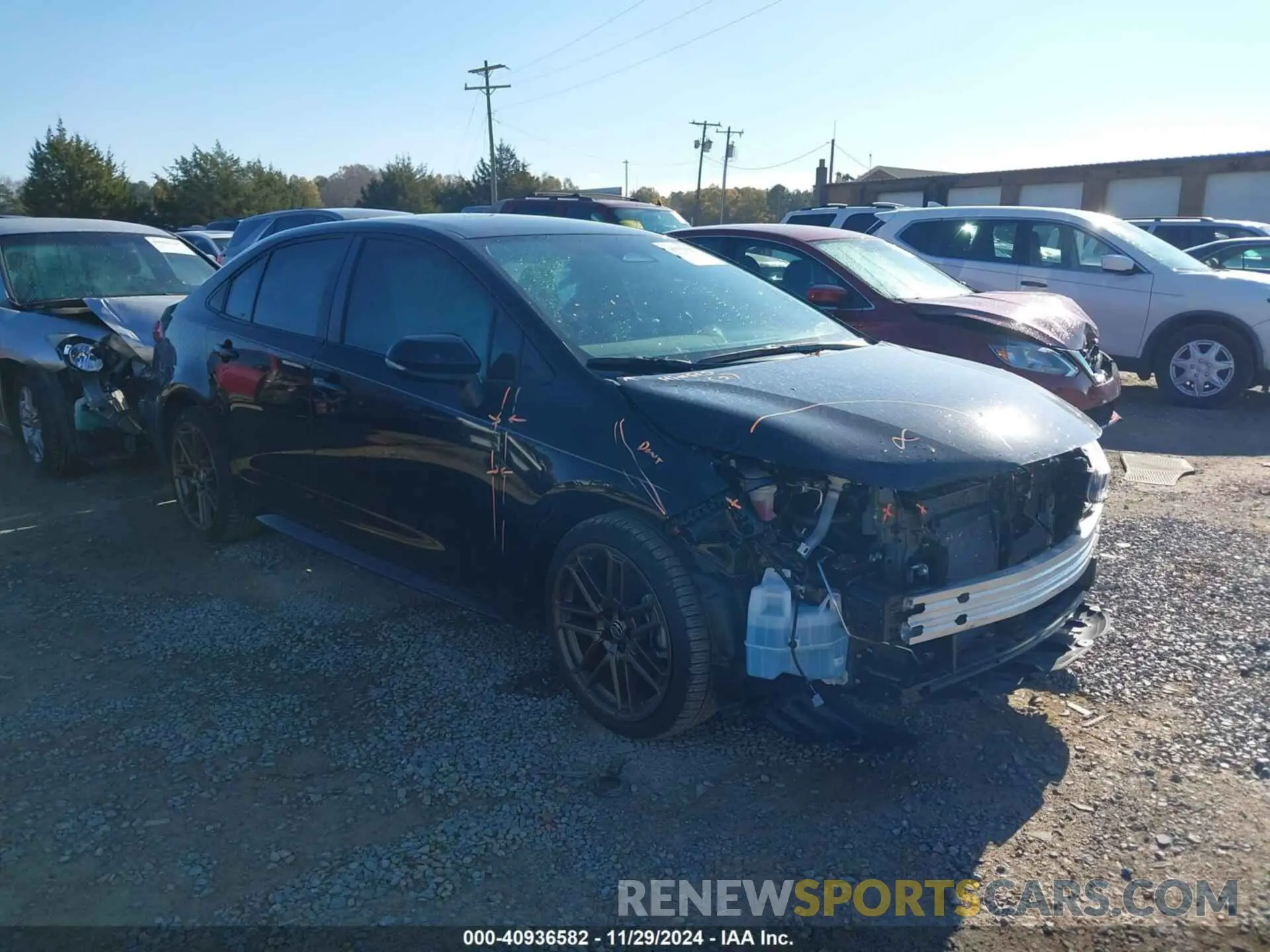 1 fotografías del automóvil dañado 5YFB4MCE0RP191627 TOYOTA COROLLA 2024