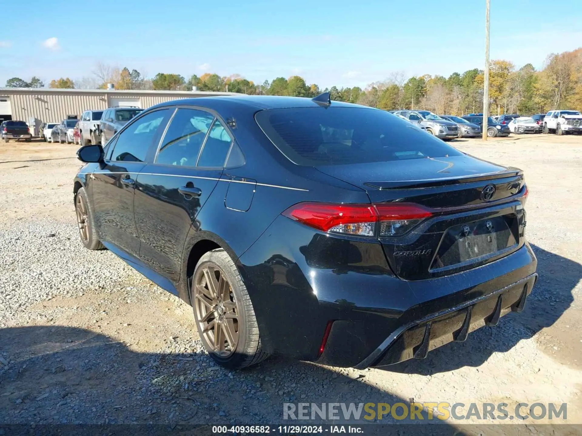 3 fotografías del automóvil dañado 5YFB4MCE0RP191627 TOYOTA COROLLA 2024