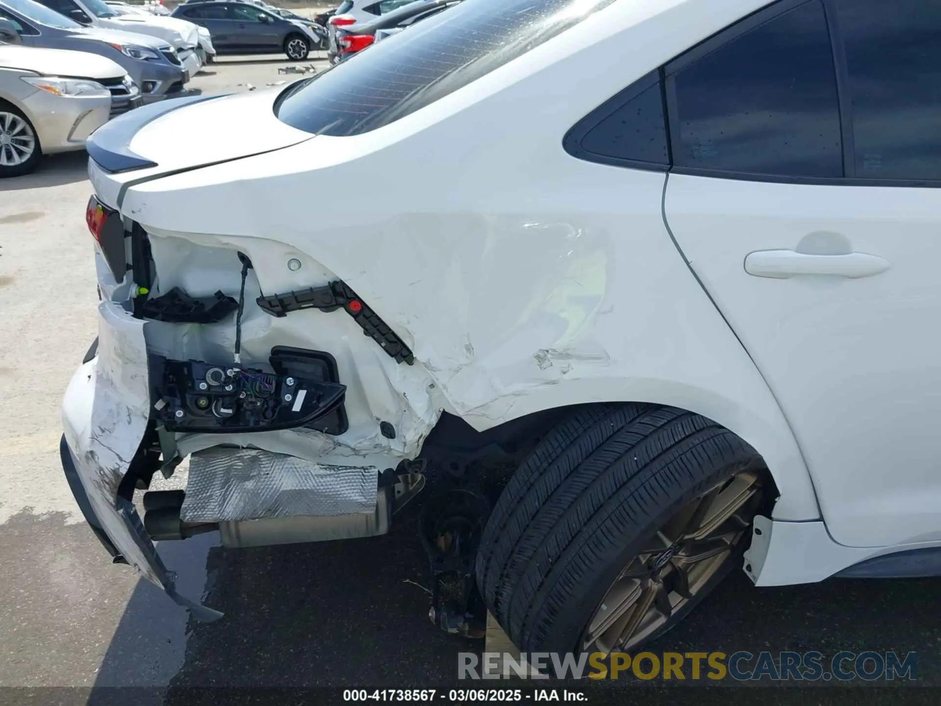 6 fotografías del automóvil dañado 5YFB4MCE2RP204510 TOYOTA COROLLA 2024
