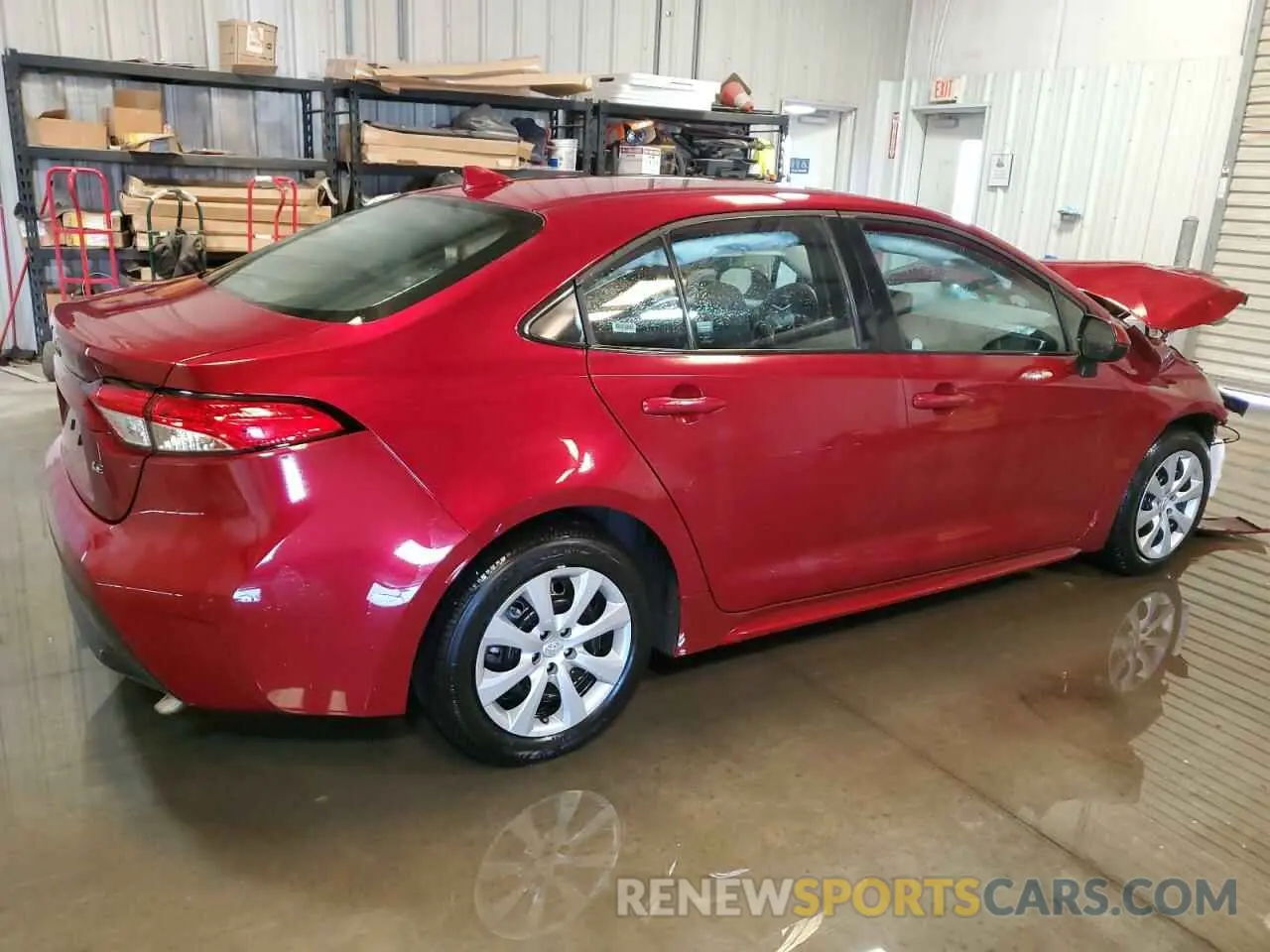 3 fotografías del automóvil dañado 5YFB4MDE0RP080445 TOYOTA COROLLA 2024