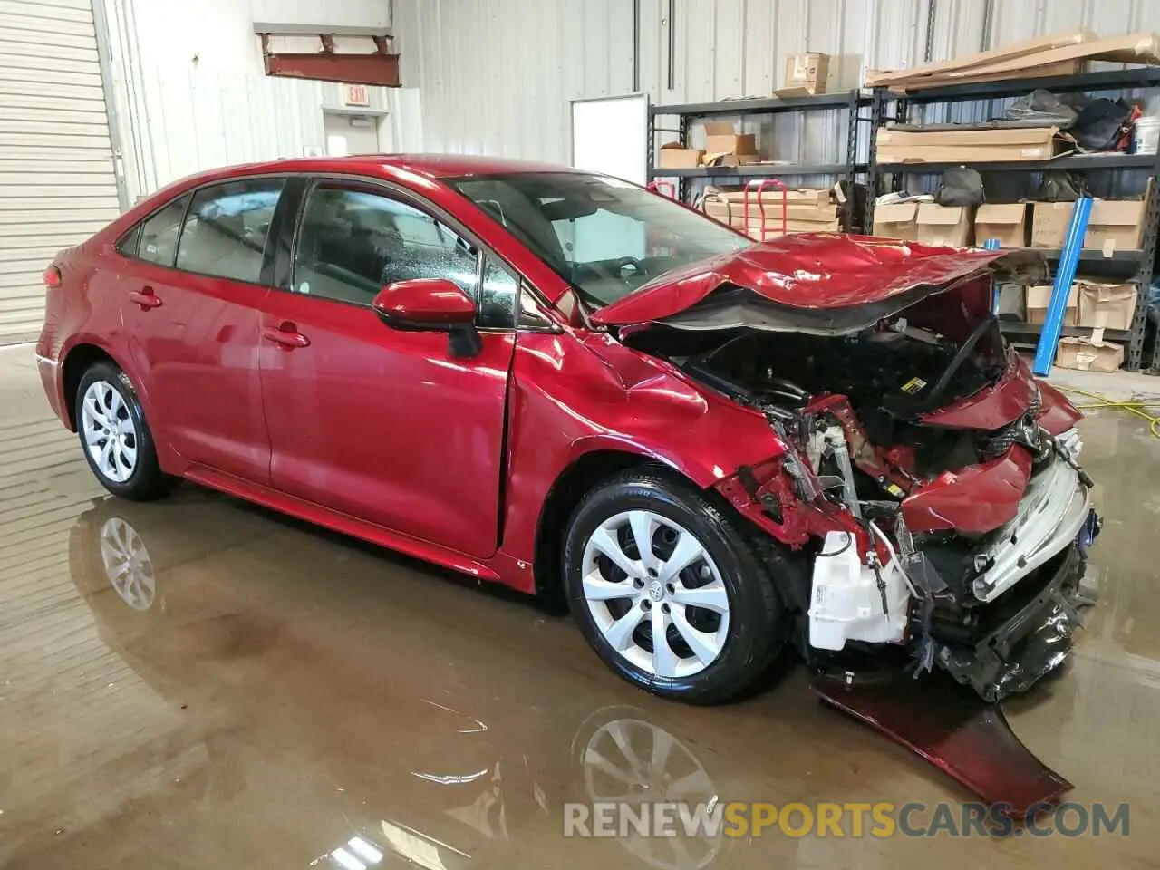 4 fotografías del automóvil dañado 5YFB4MDE0RP080445 TOYOTA COROLLA 2024