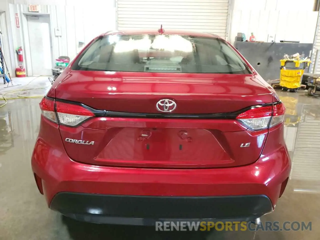 6 fotografías del automóvil dañado 5YFB4MDE0RP080445 TOYOTA COROLLA 2024