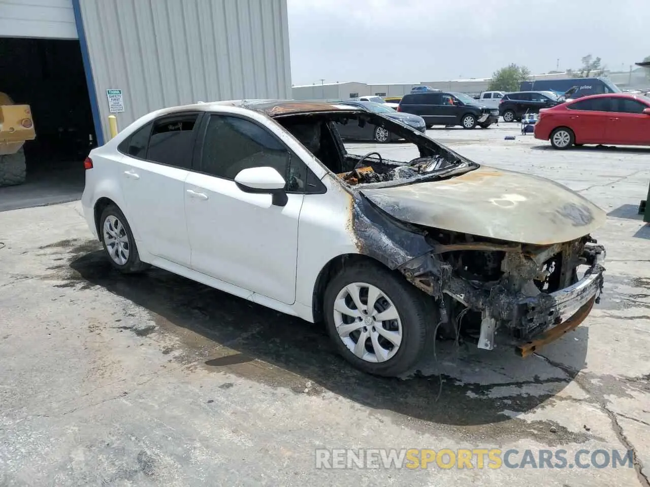 4 fotografías del automóvil dañado 5YFB4MDE0RP081837 TOYOTA COROLLA 2024