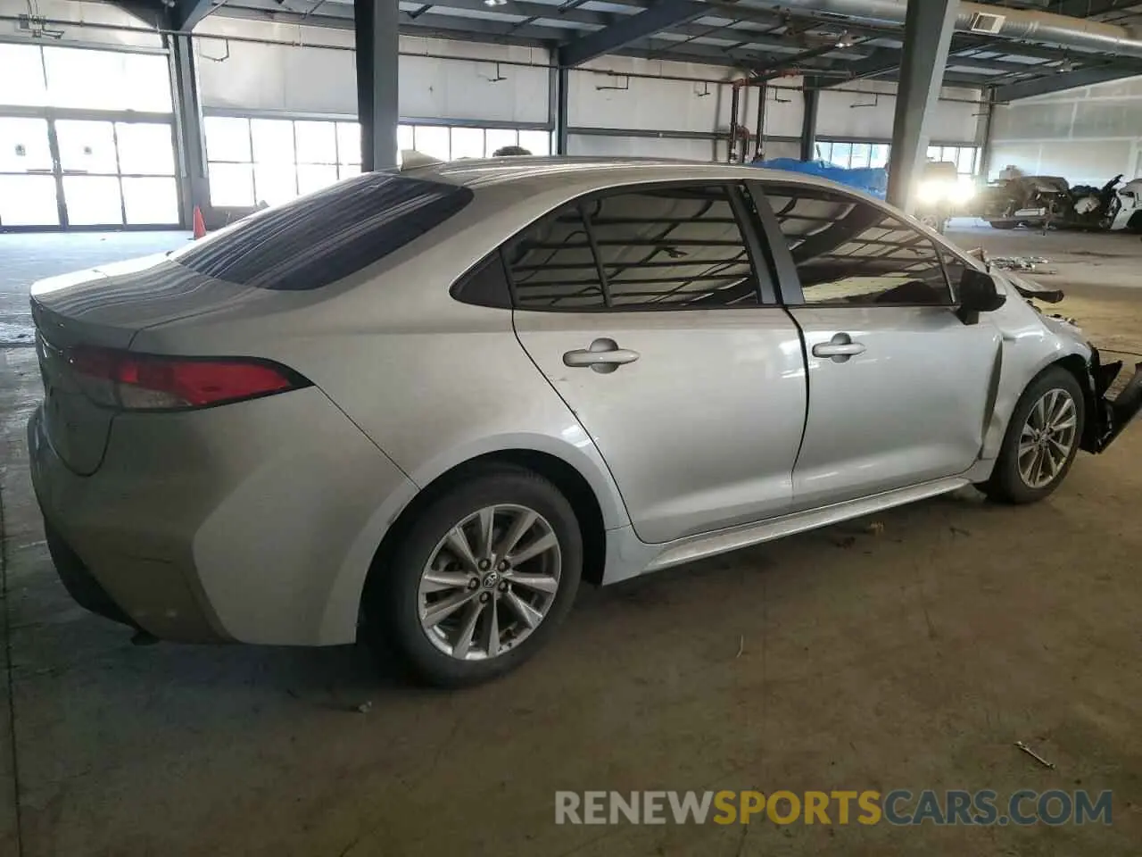 3 fotografías del automóvil dañado 5YFB4MDE0RP082888 TOYOTA COROLLA 2024
