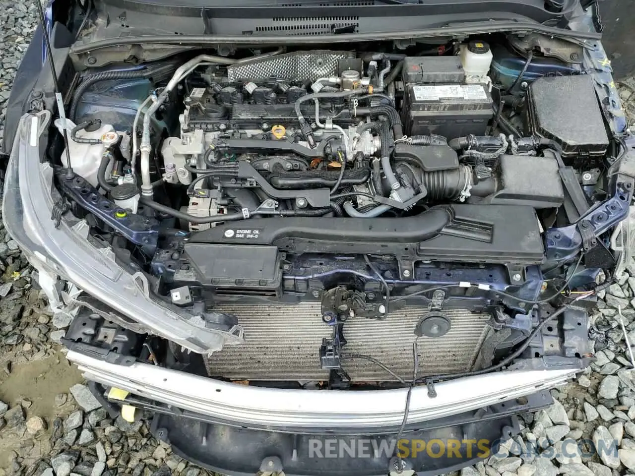 11 fotografías del automóvil dañado 5YFB4MDE0RP087184 TOYOTA COROLLA 2024