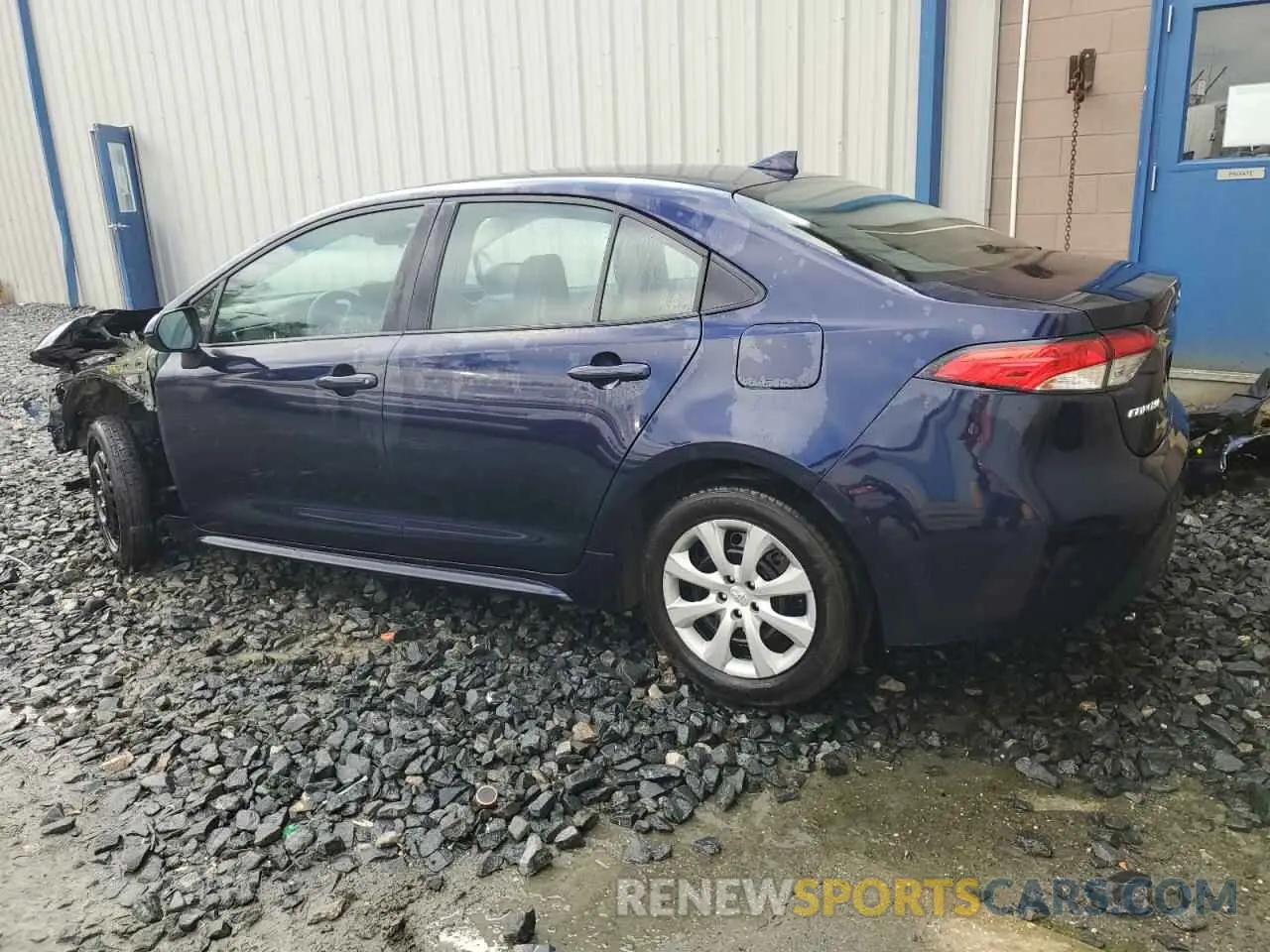 2 fotografías del automóvil dañado 5YFB4MDE0RP087184 TOYOTA COROLLA 2024