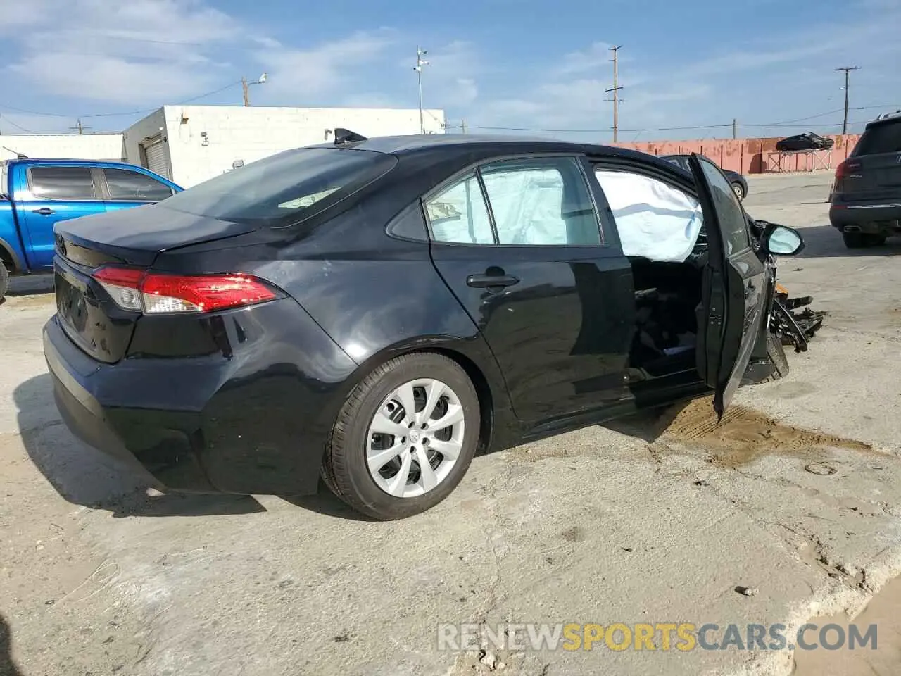 3 fotografías del automóvil dañado 5YFB4MDE0RP095334 TOYOTA COROLLA 2024