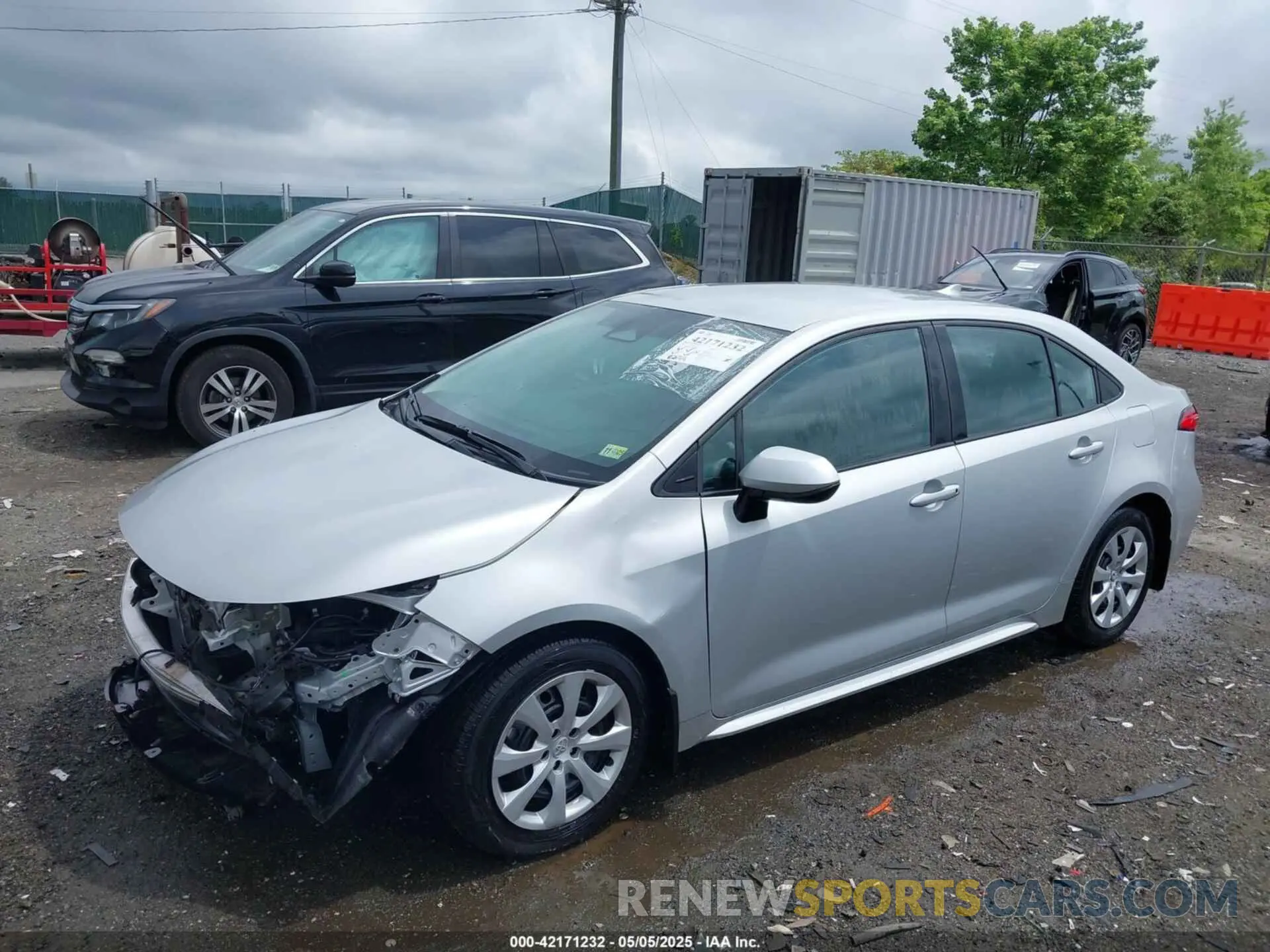 2 fotografías del automóvil dañado 5YFB4MDE0RP097388 TOYOTA COROLLA 2024