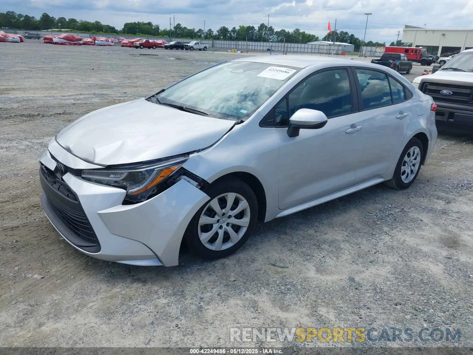 2 fotografías del automóvil dañado 5YFB4MDE0RP098945 TOYOTA COROLLA 2024