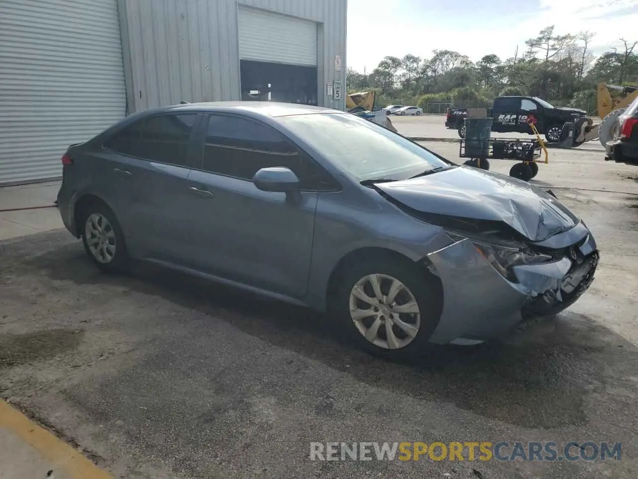 4 fotografías del automóvil dañado 5YFB4MDE0RP100872 TOYOTA COROLLA 2024