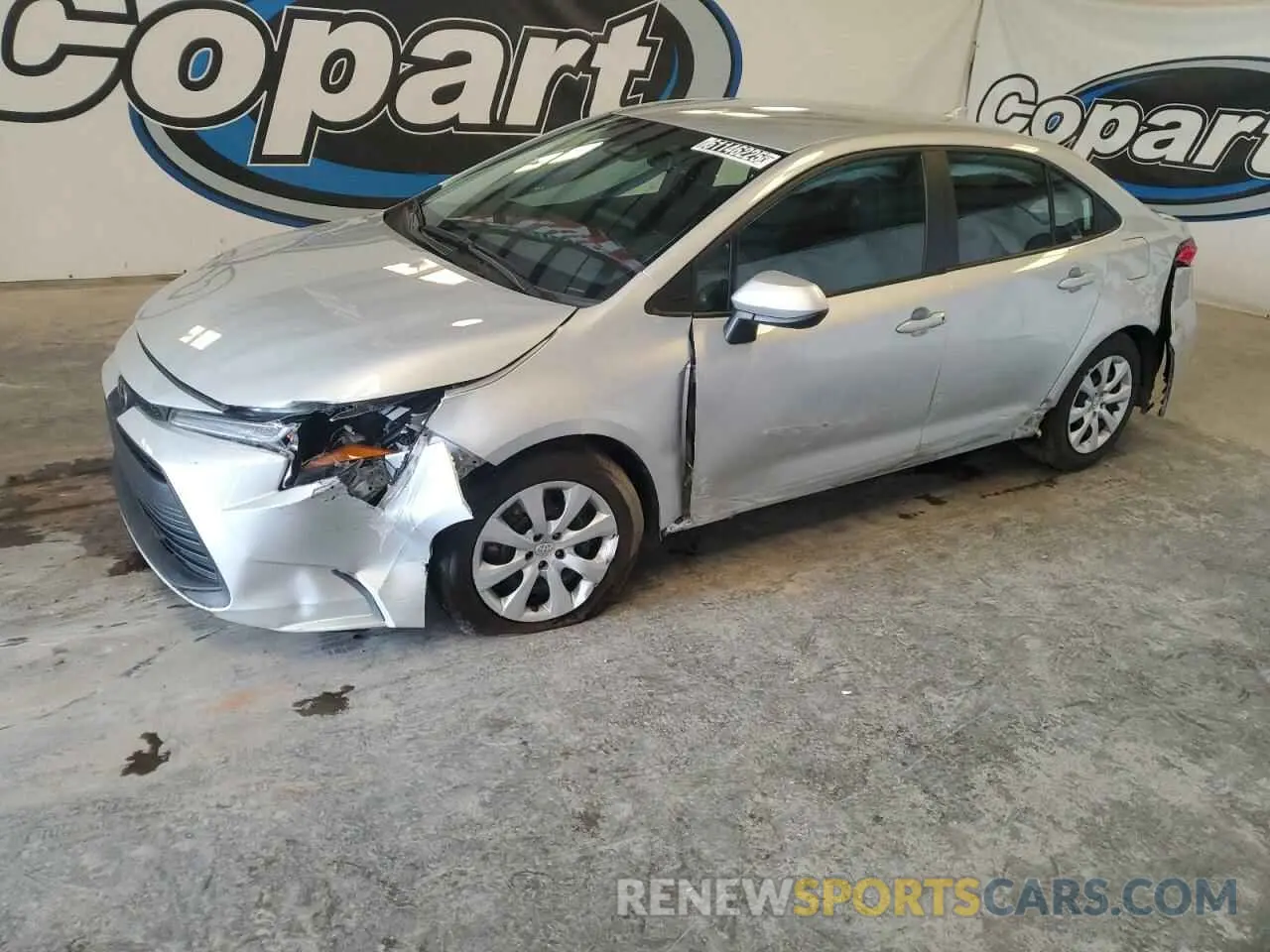 1 fotografías del automóvil dañado 5YFB4MDE0RP103657 TOYOTA COROLLA 2024