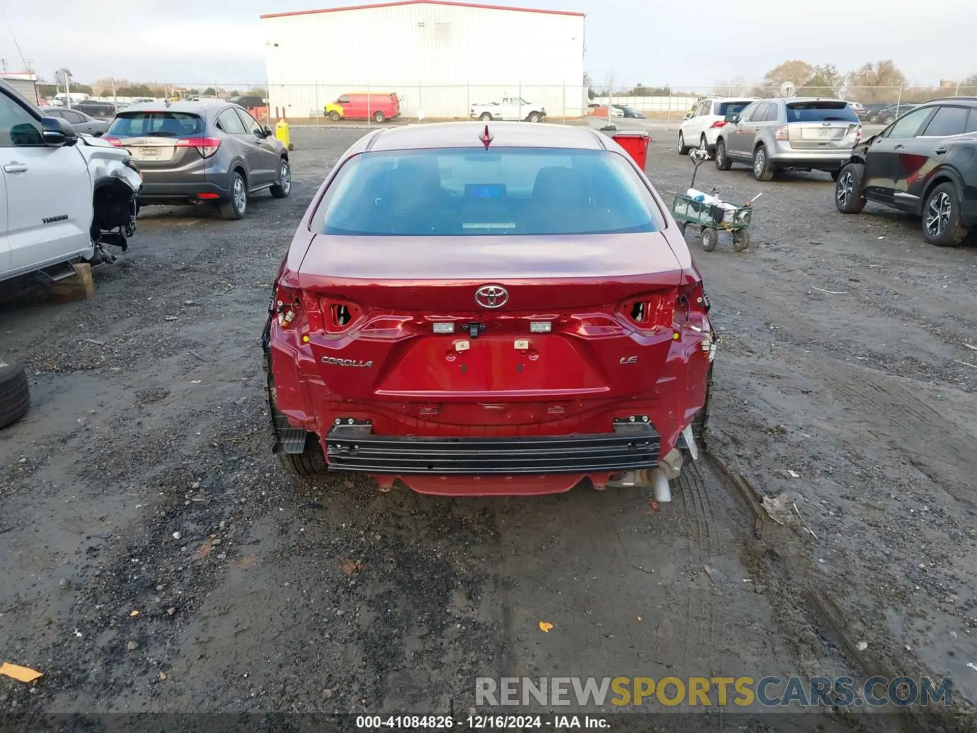 17 fotografías del automóvil dañado 5YFB4MDE0RP108308 TOYOTA COROLLA 2024