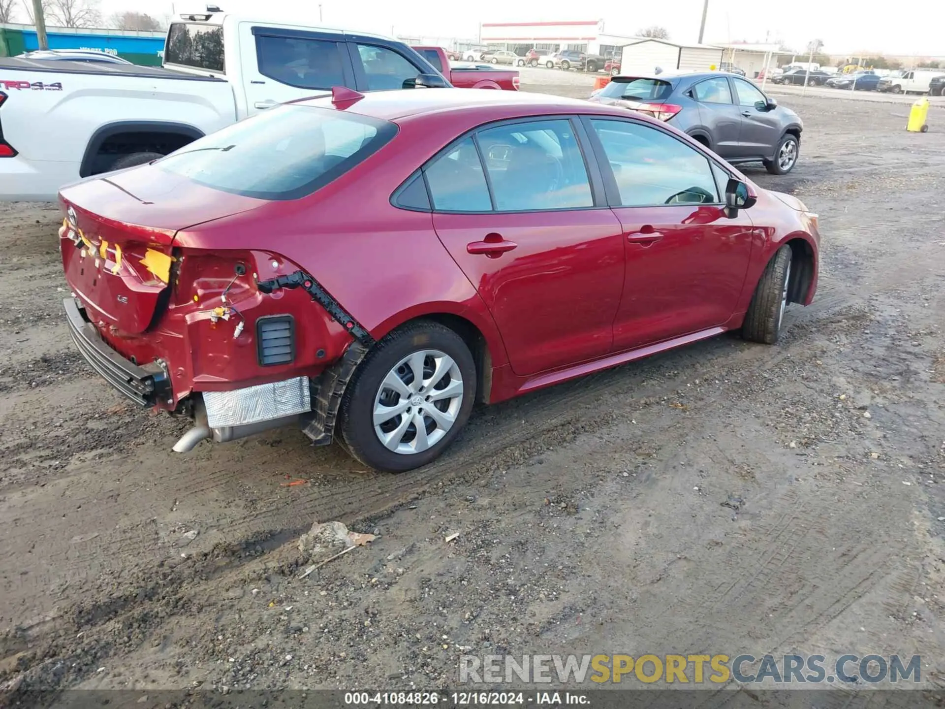 4 fotografías del automóvil dañado 5YFB4MDE0RP108308 TOYOTA COROLLA 2024
