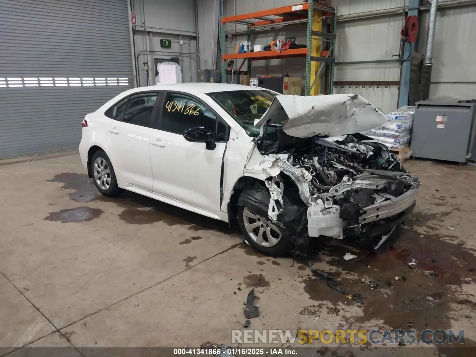 1 fotografías del automóvil dañado 5YFB4MDE0RP118014 TOYOTA COROLLA 2024