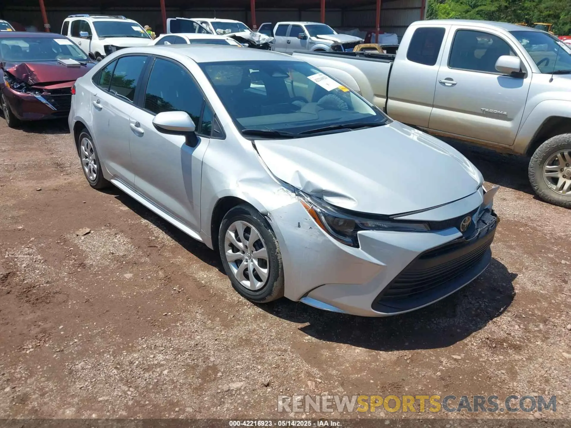 1 fotografías del automóvil dañado 5YFB4MDE0RP122550 TOYOTA COROLLA 2024