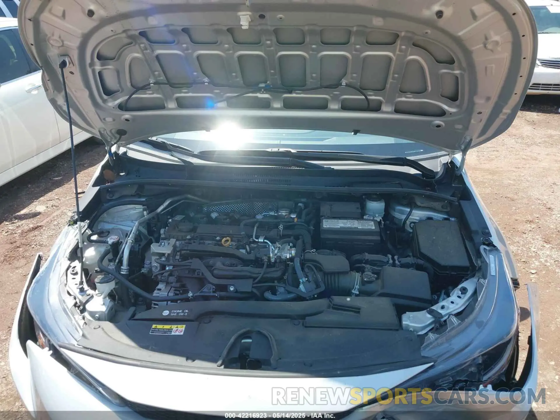 10 fotografías del automóvil dañado 5YFB4MDE0RP122550 TOYOTA COROLLA 2024
