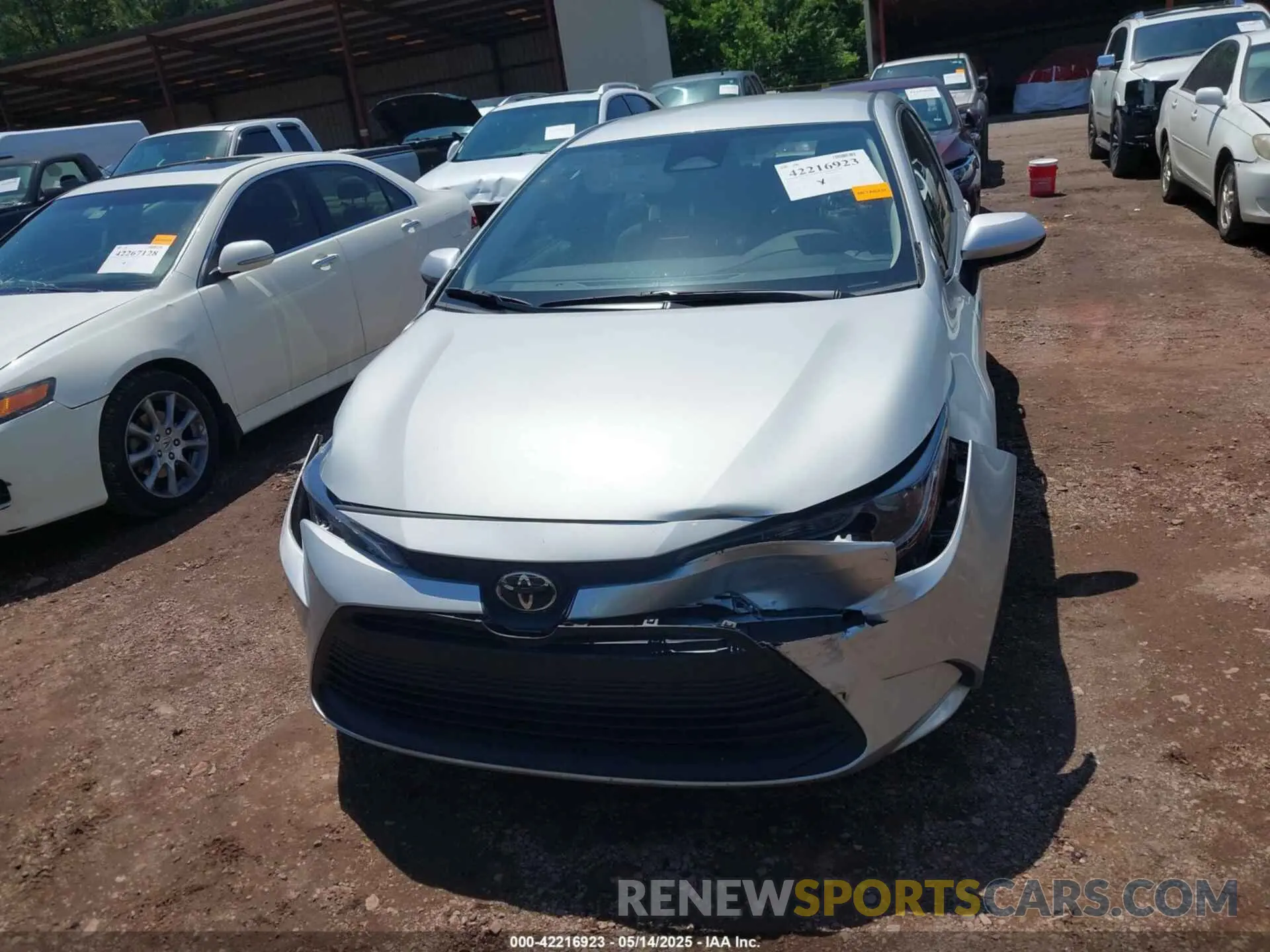 12 fotografías del automóvil dañado 5YFB4MDE0RP122550 TOYOTA COROLLA 2024