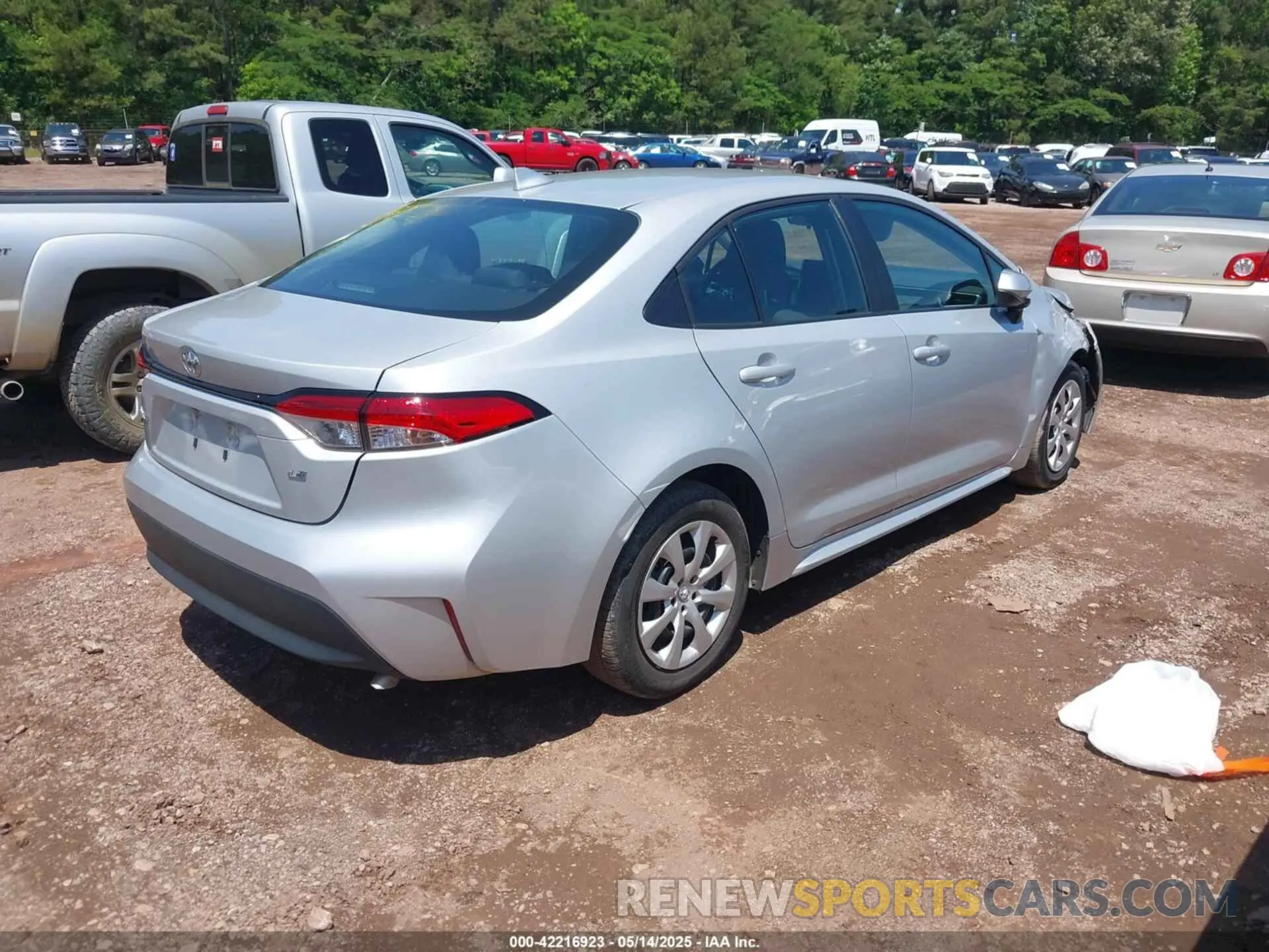 4 fotografías del automóvil dañado 5YFB4MDE0RP122550 TOYOTA COROLLA 2024