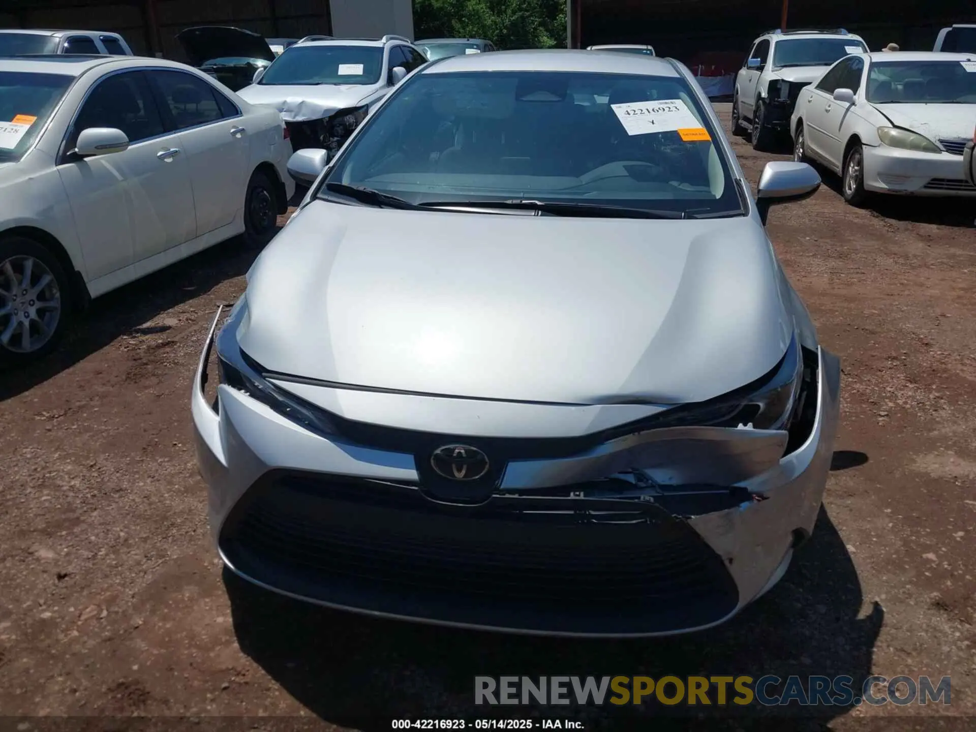 6 fotografías del automóvil dañado 5YFB4MDE0RP122550 TOYOTA COROLLA 2024