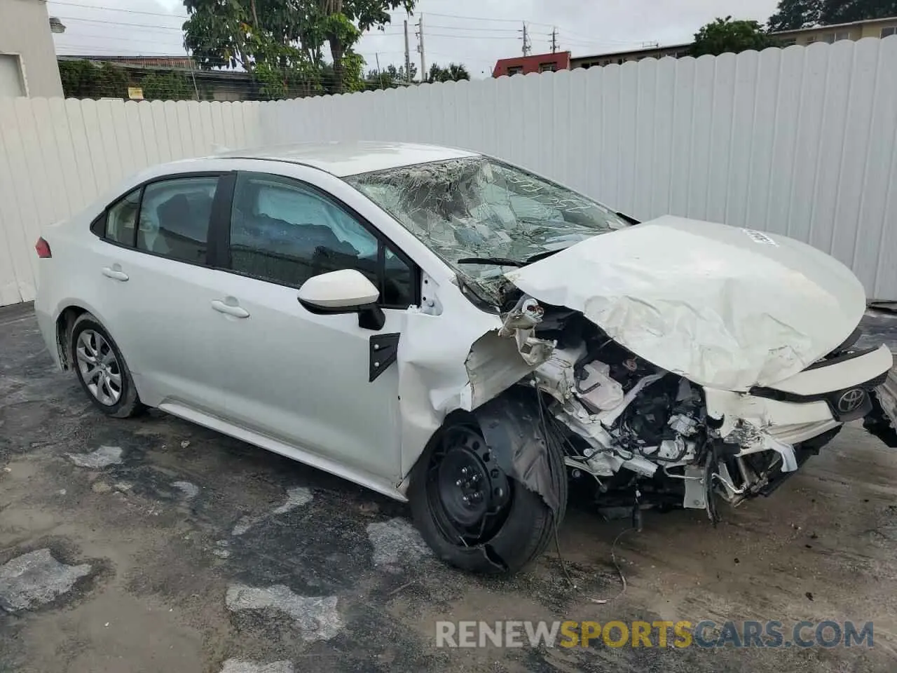 4 fotografías del automóvil dañado 5YFB4MDE0RP127361 TOYOTA COROLLA 2024