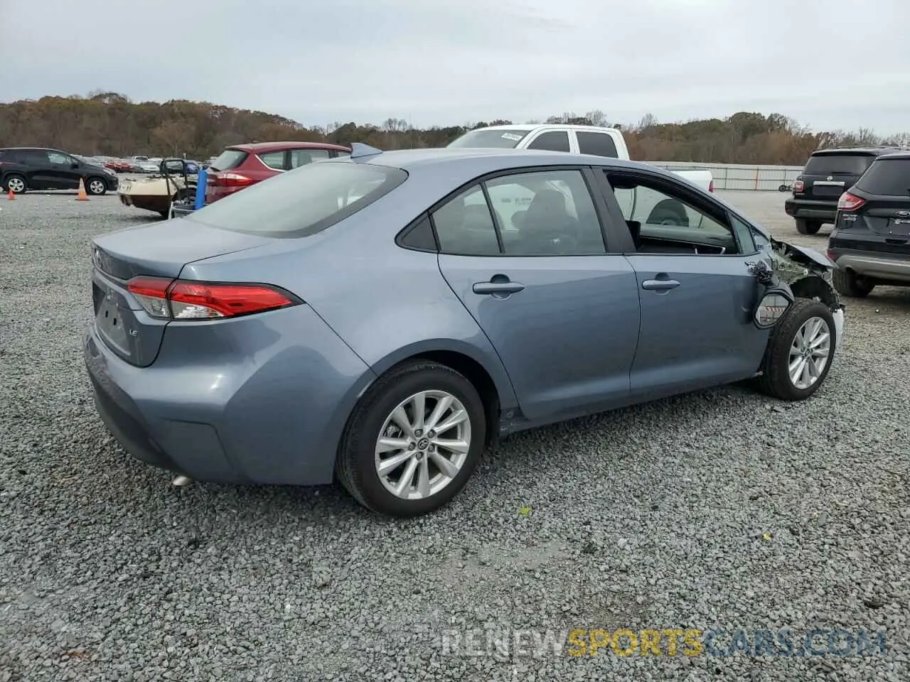 3 fotografías del automóvil dañado 5YFB4MDE0RP129224 TOYOTA COROLLA 2024
