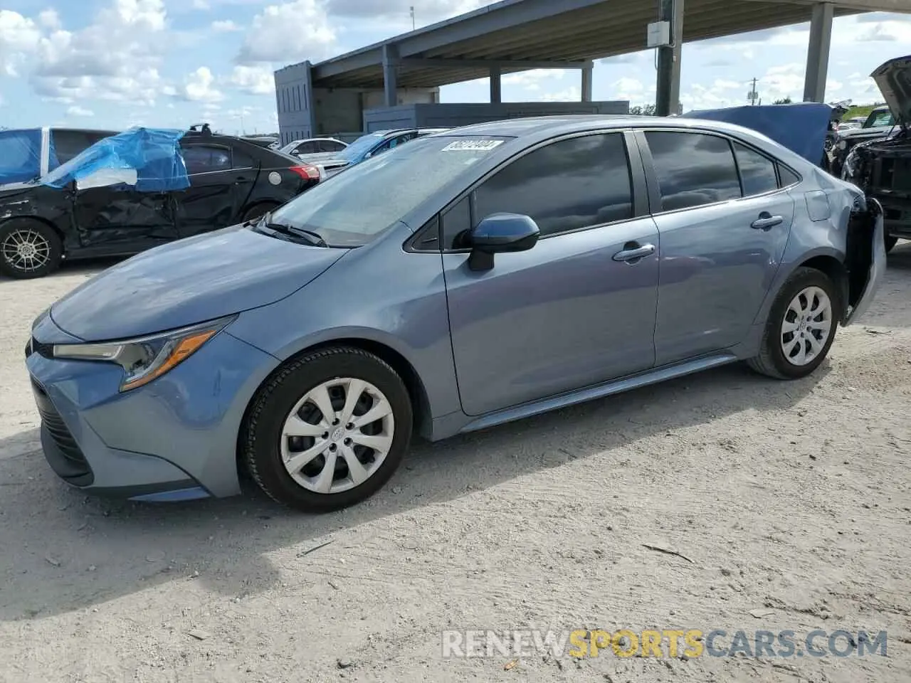 1 fotografías del automóvil dañado 5YFB4MDE0RP138926 TOYOTA COROLLA 2024