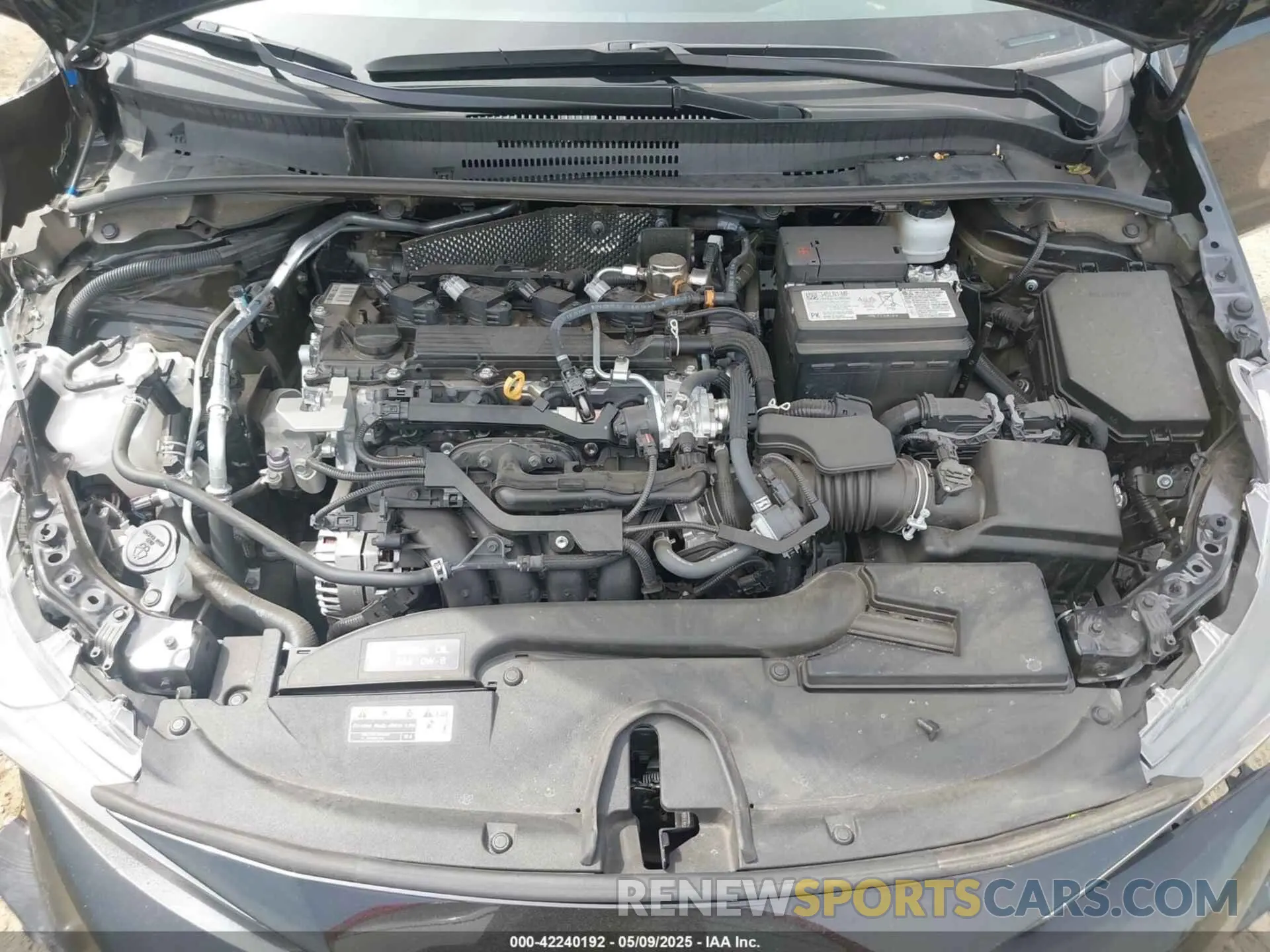 10 fotografías del automóvil dañado 5YFB4MDE0RP146119 TOYOTA COROLLA 2024