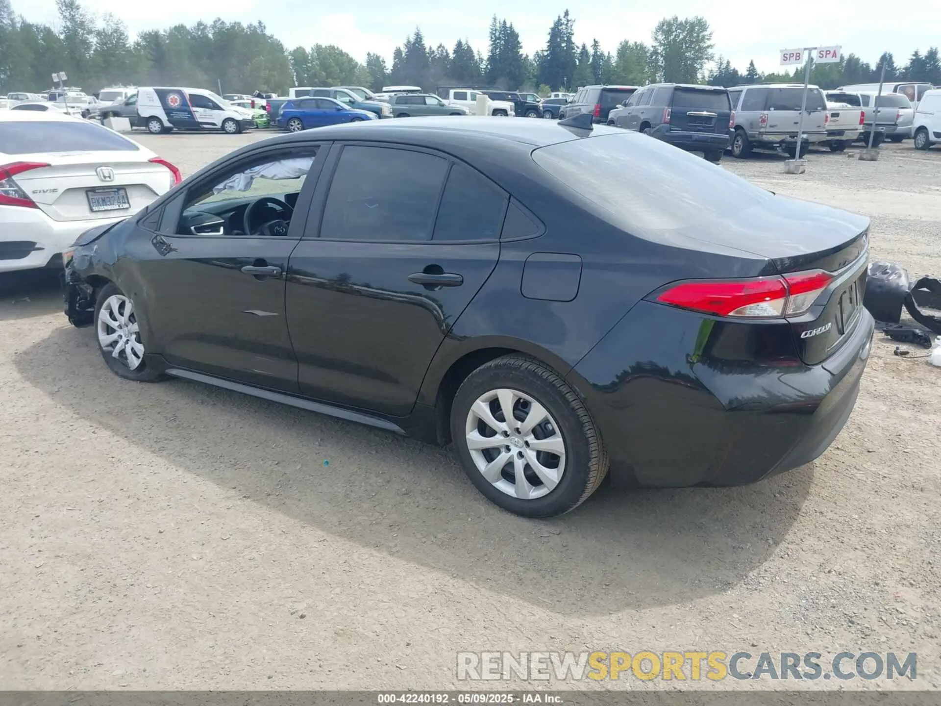 3 fotografías del automóvil dañado 5YFB4MDE0RP146119 TOYOTA COROLLA 2024