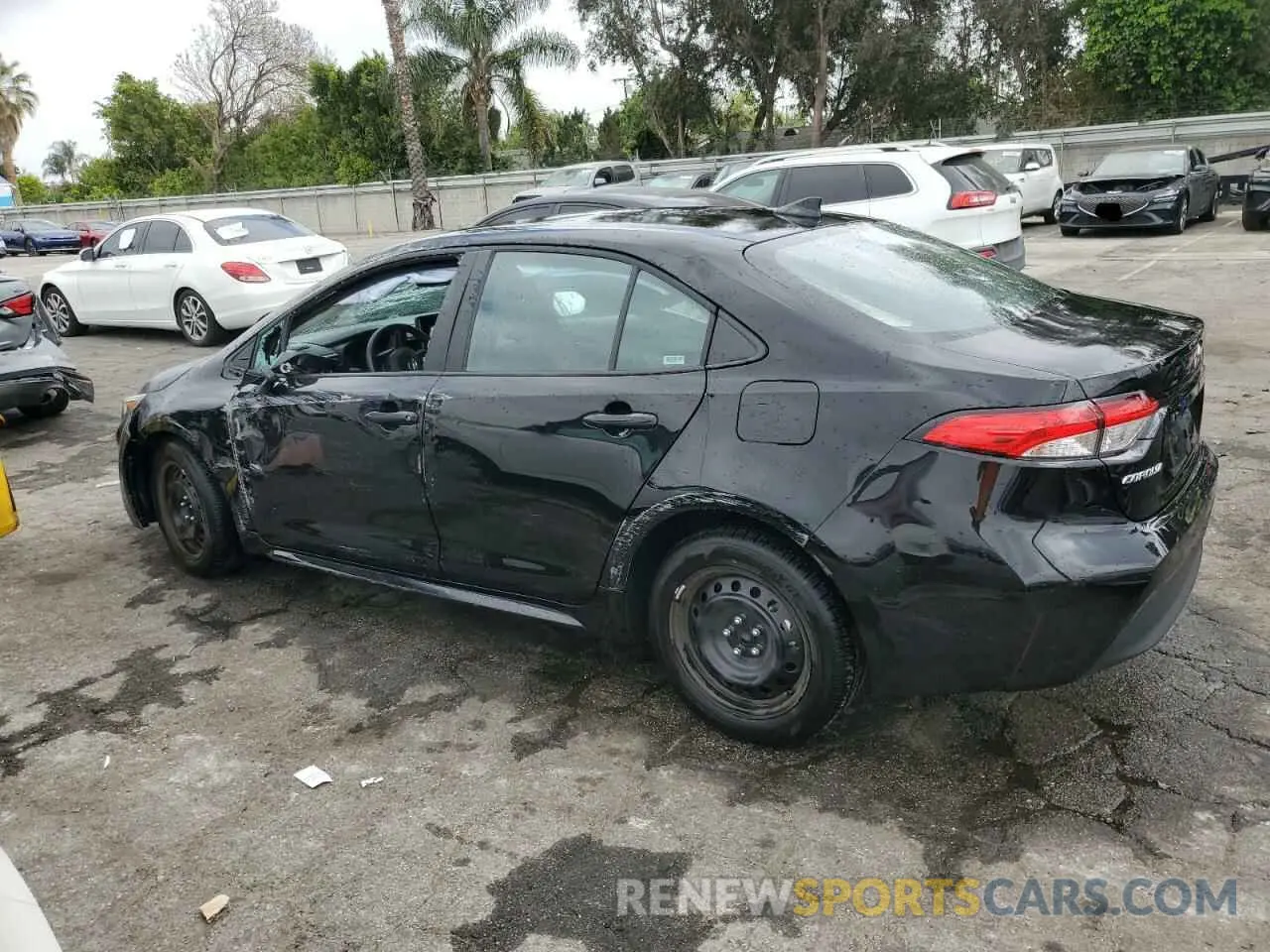 2 fotografías del automóvil dañado 5YFB4MDE0RP176897 TOYOTA COROLLA 2024