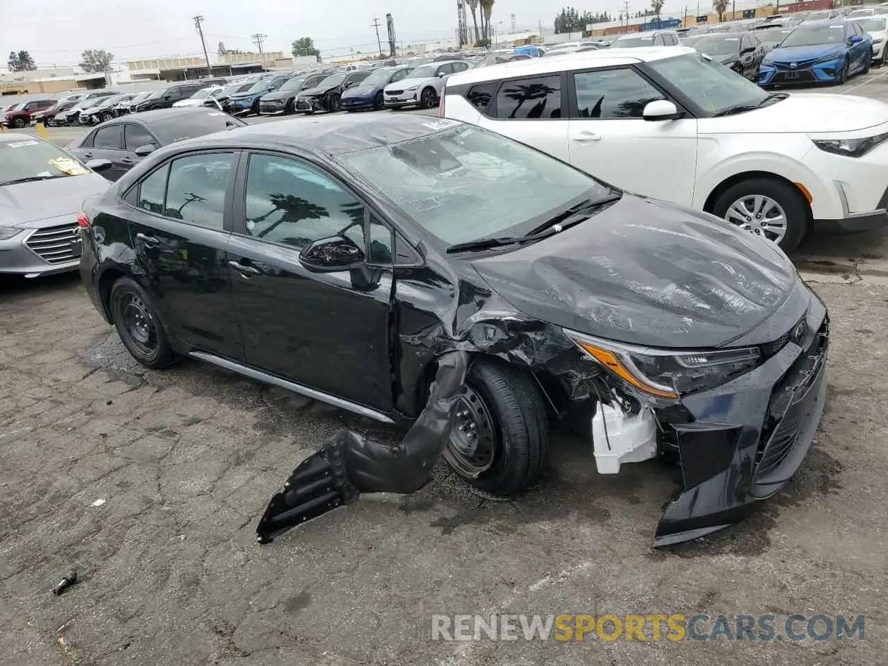 4 fotografías del automóvil dañado 5YFB4MDE0RP176897 TOYOTA COROLLA 2024