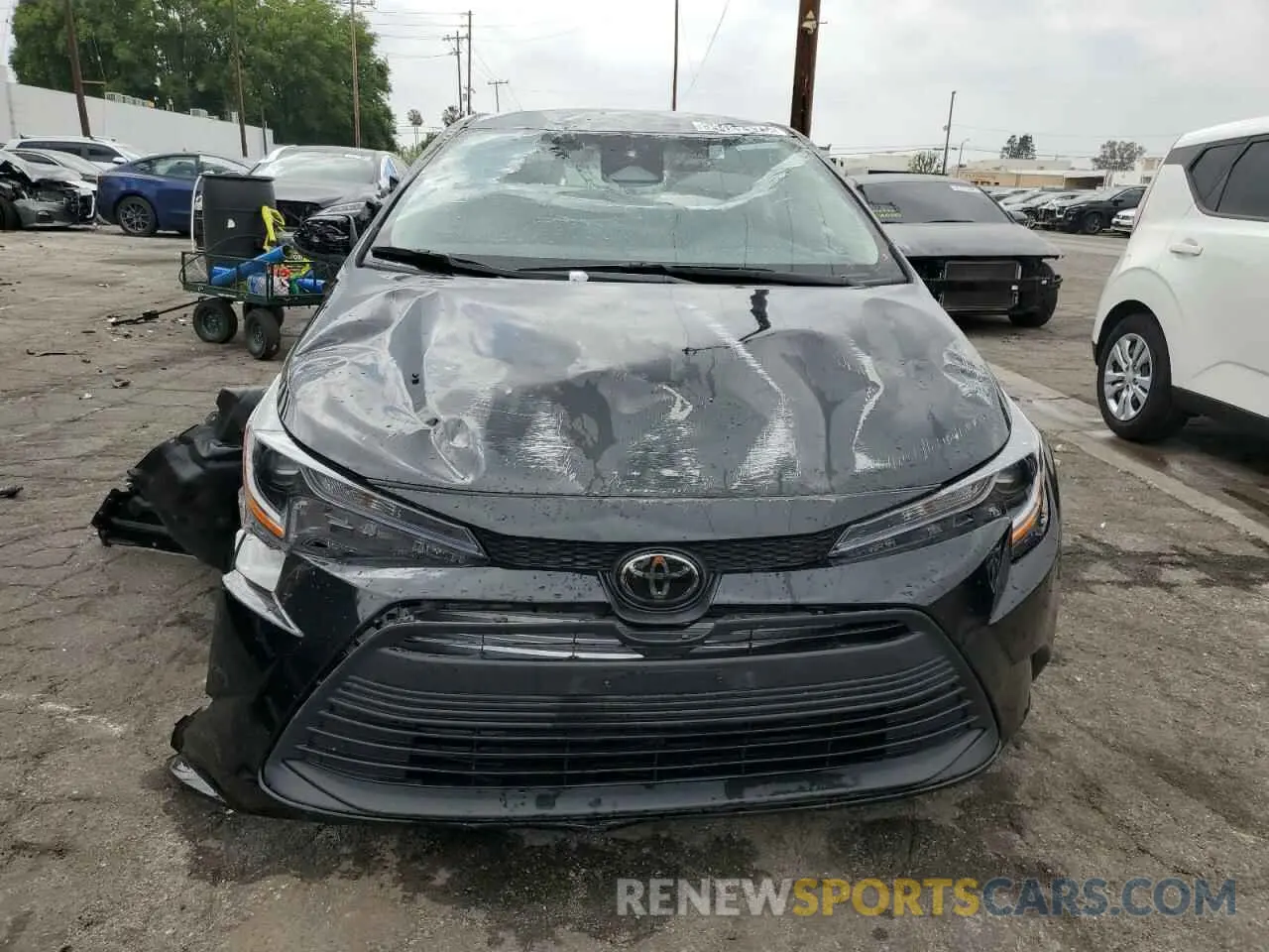 5 fotografías del automóvil dañado 5YFB4MDE0RP176897 TOYOTA COROLLA 2024