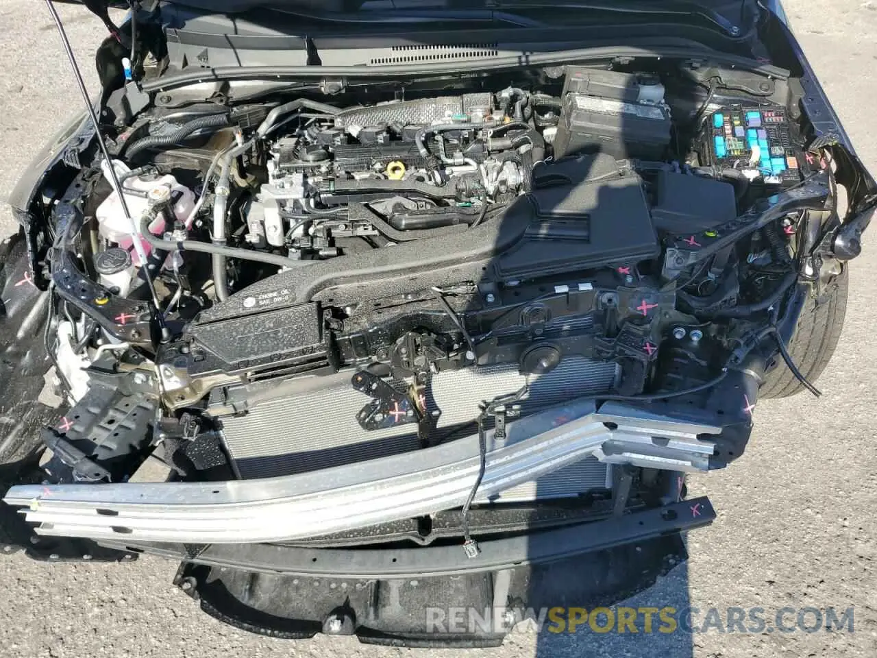 11 fotografías del automóvil dañado 5YFB4MDE0RP181520 TOYOTA COROLLA 2024